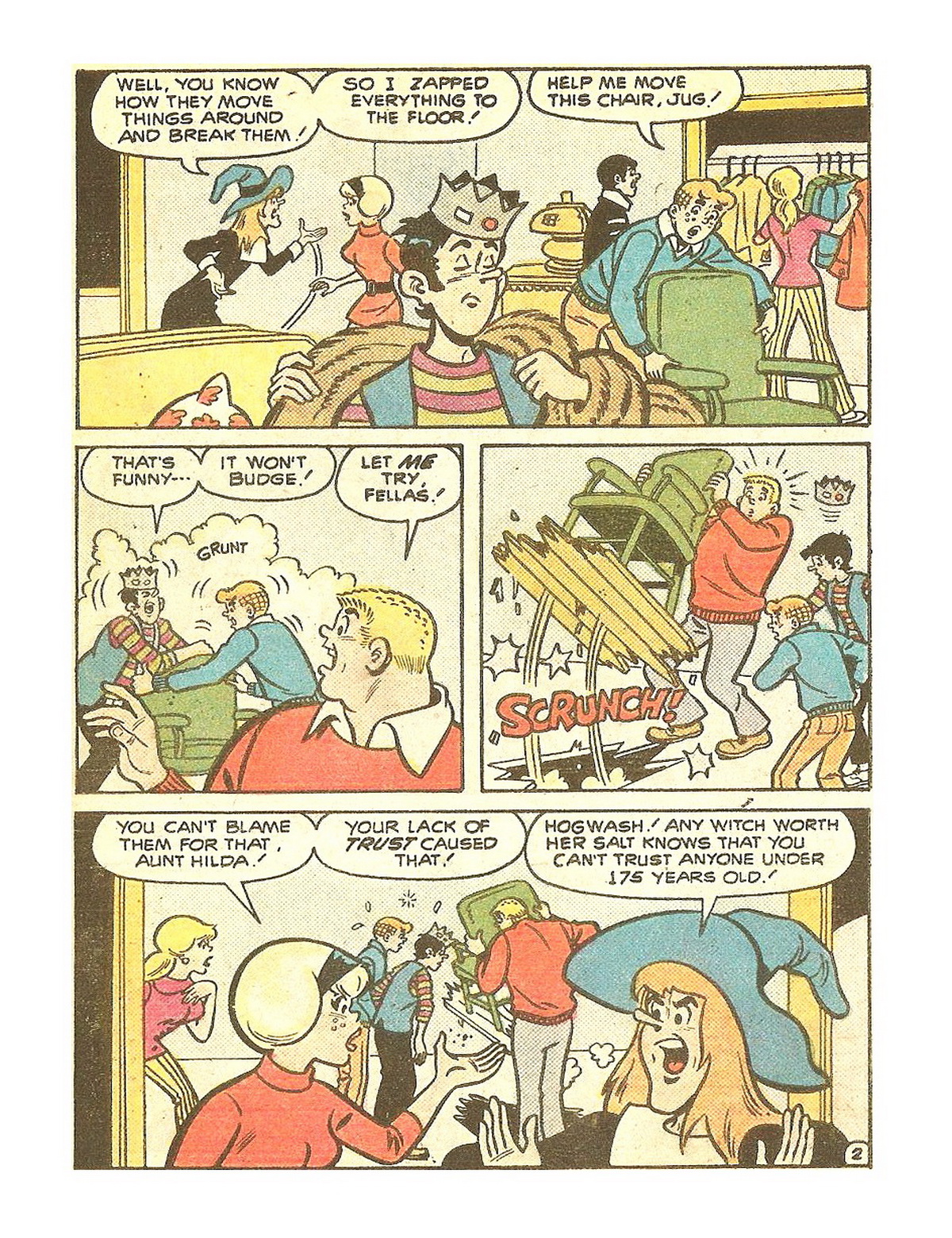 Read online Archie's Double Digest Magazine comic -  Issue #38 - 121