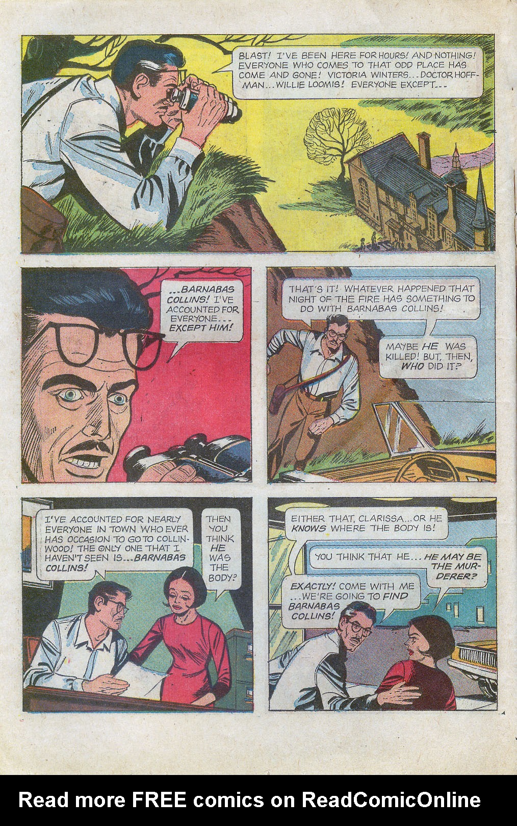 Read online Dark Shadows (1969) comic -  Issue #2 - 14