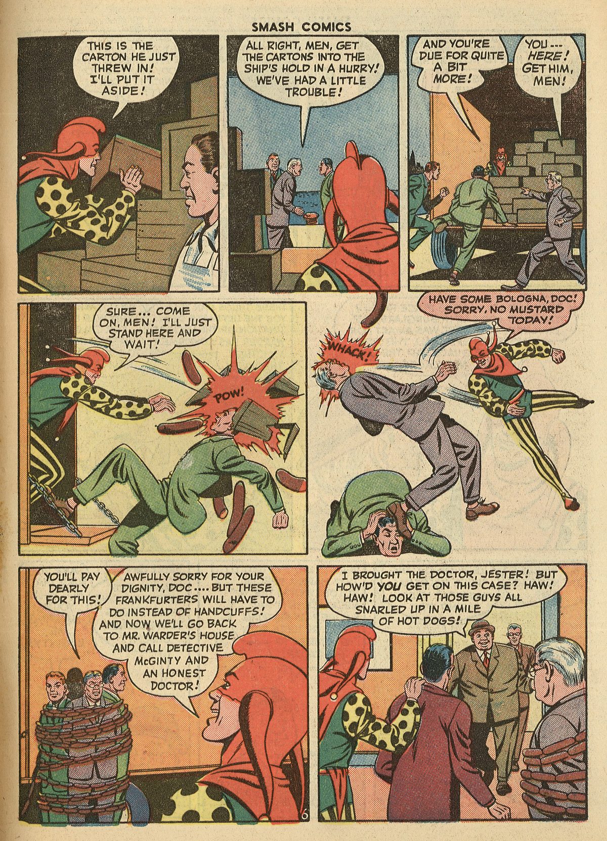 Read online Smash Comics comic -  Issue #63 - 57