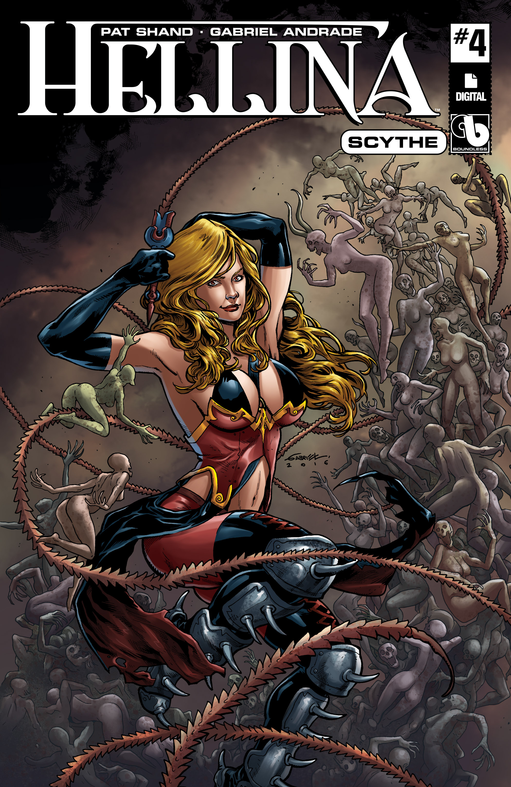 Read online Hellina: Scythe comic -  Issue #4 - 1