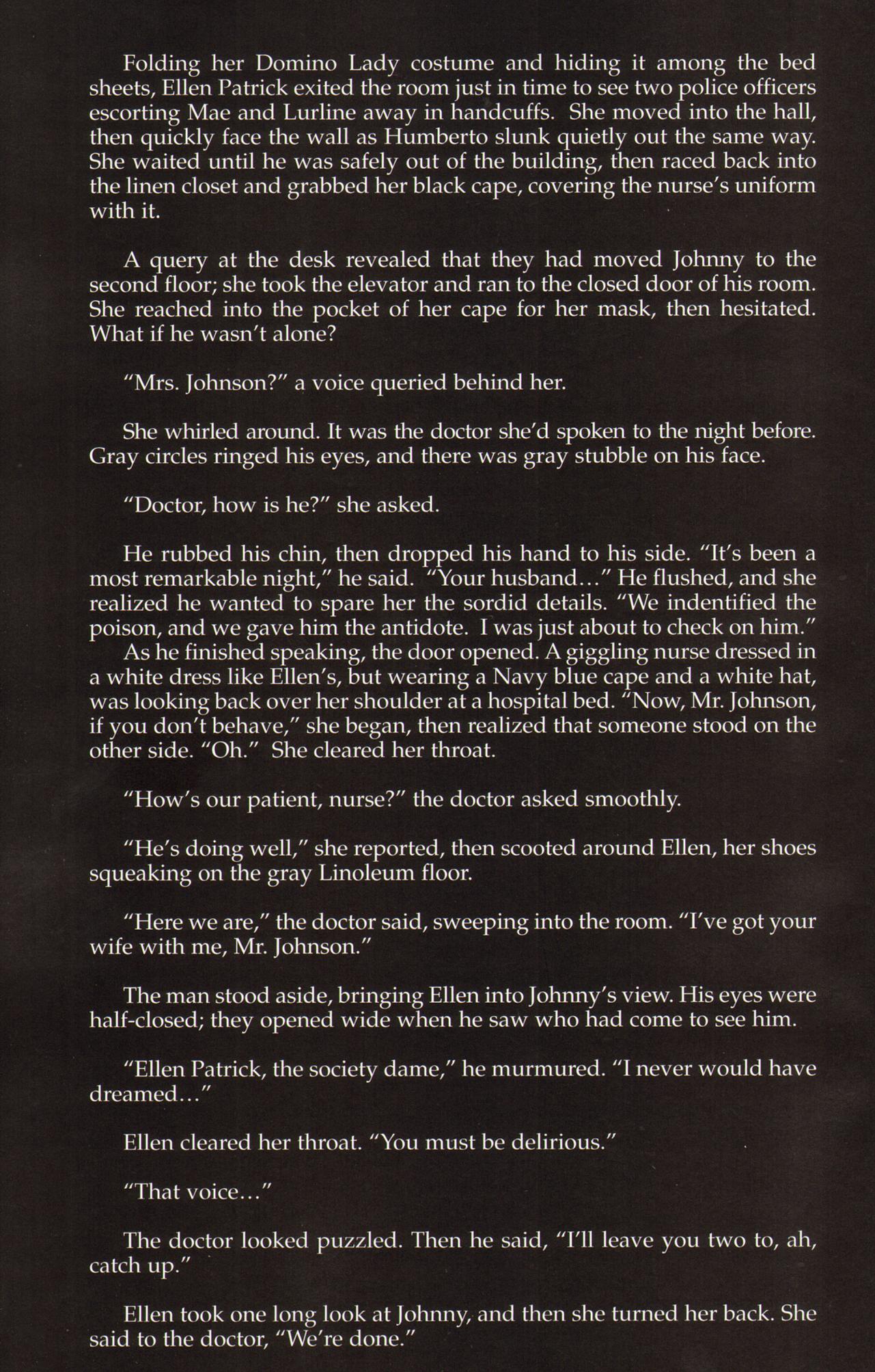 Read online Domino Lady Noir comic -  Issue # Full - 26