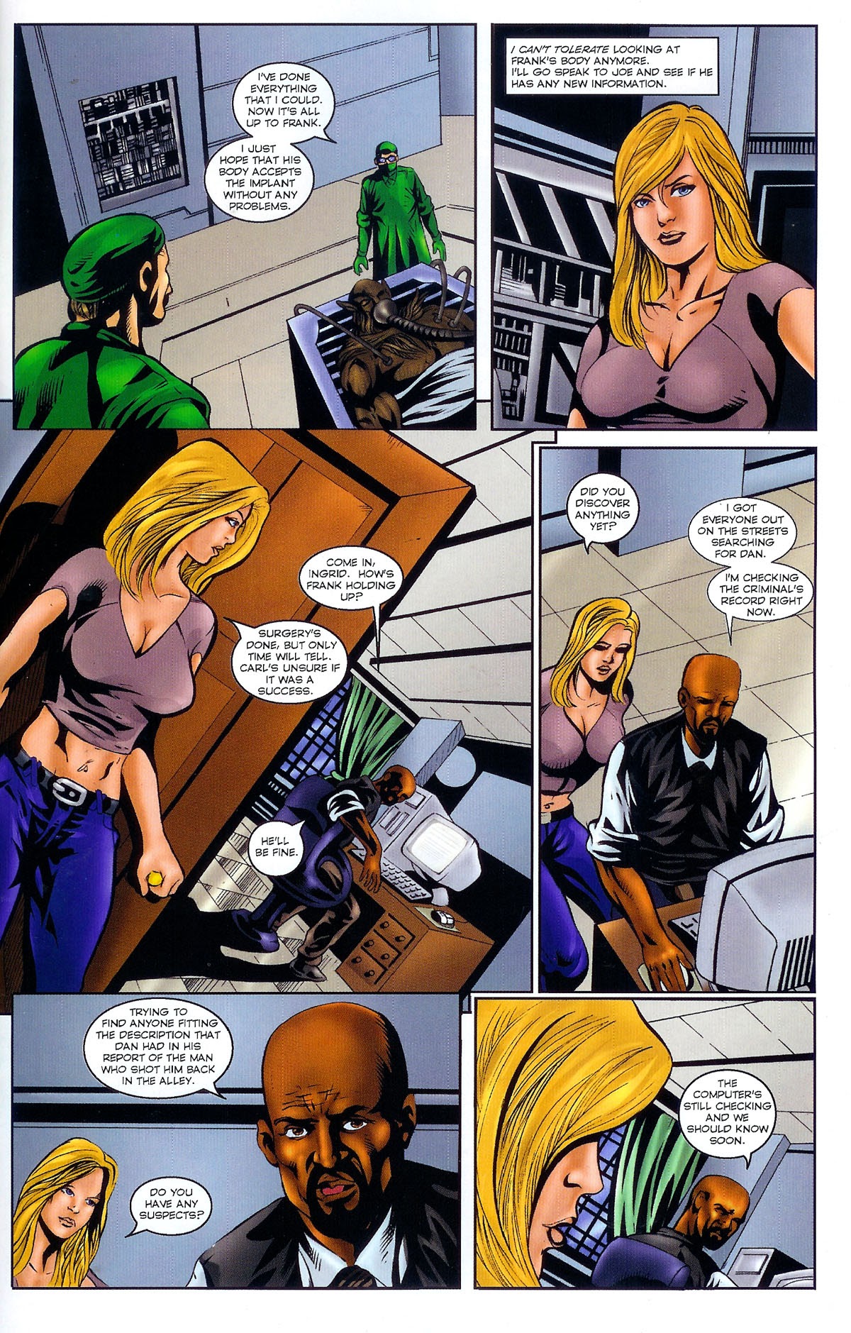 Read online Lethal Instinct comic -  Issue #4 - 4