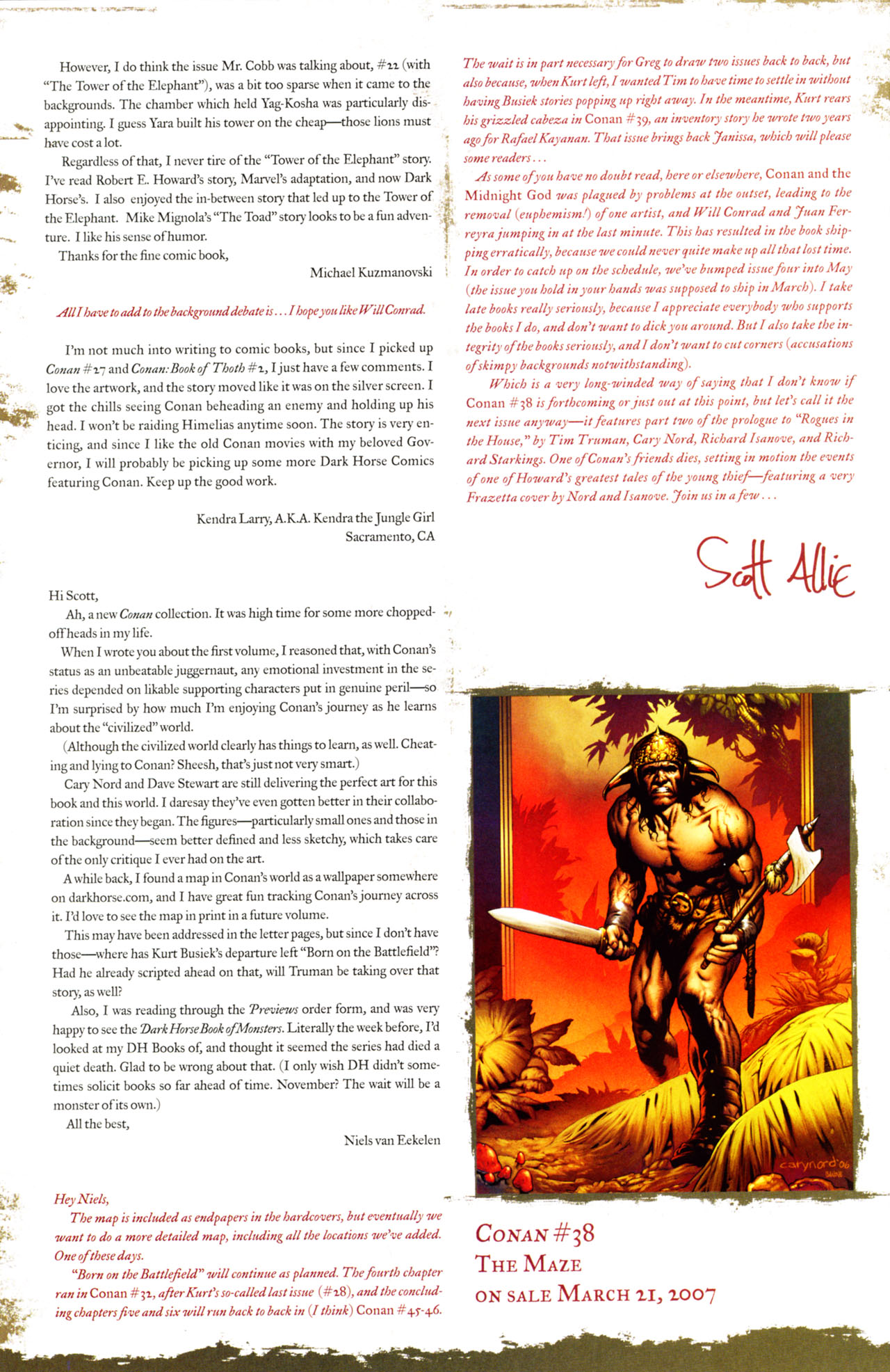Read online Conan and the Midnight God comic -  Issue #3 - 26