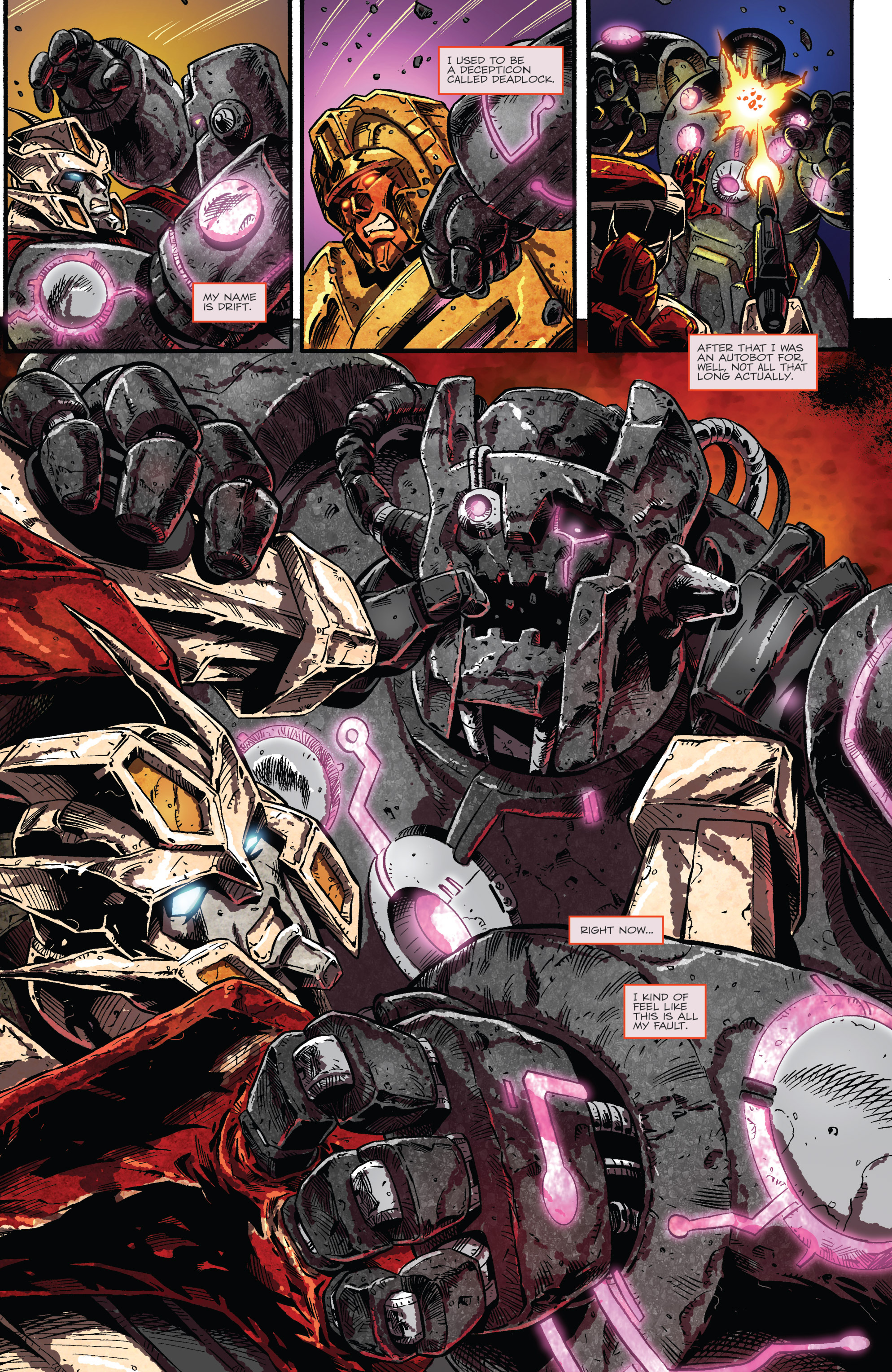 Read online The Transformers: Drift - Empire of Stone comic -  Issue #3 - 3