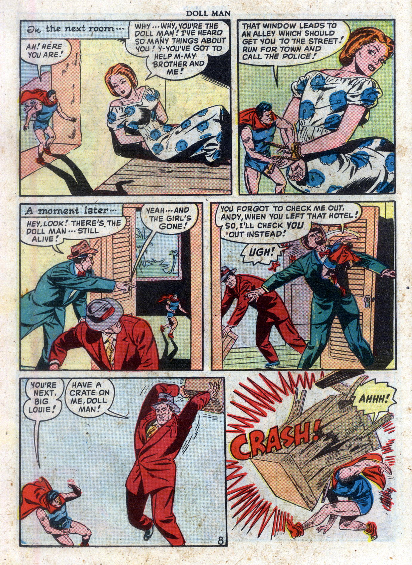 Read online Doll Man comic -  Issue #21 - 22