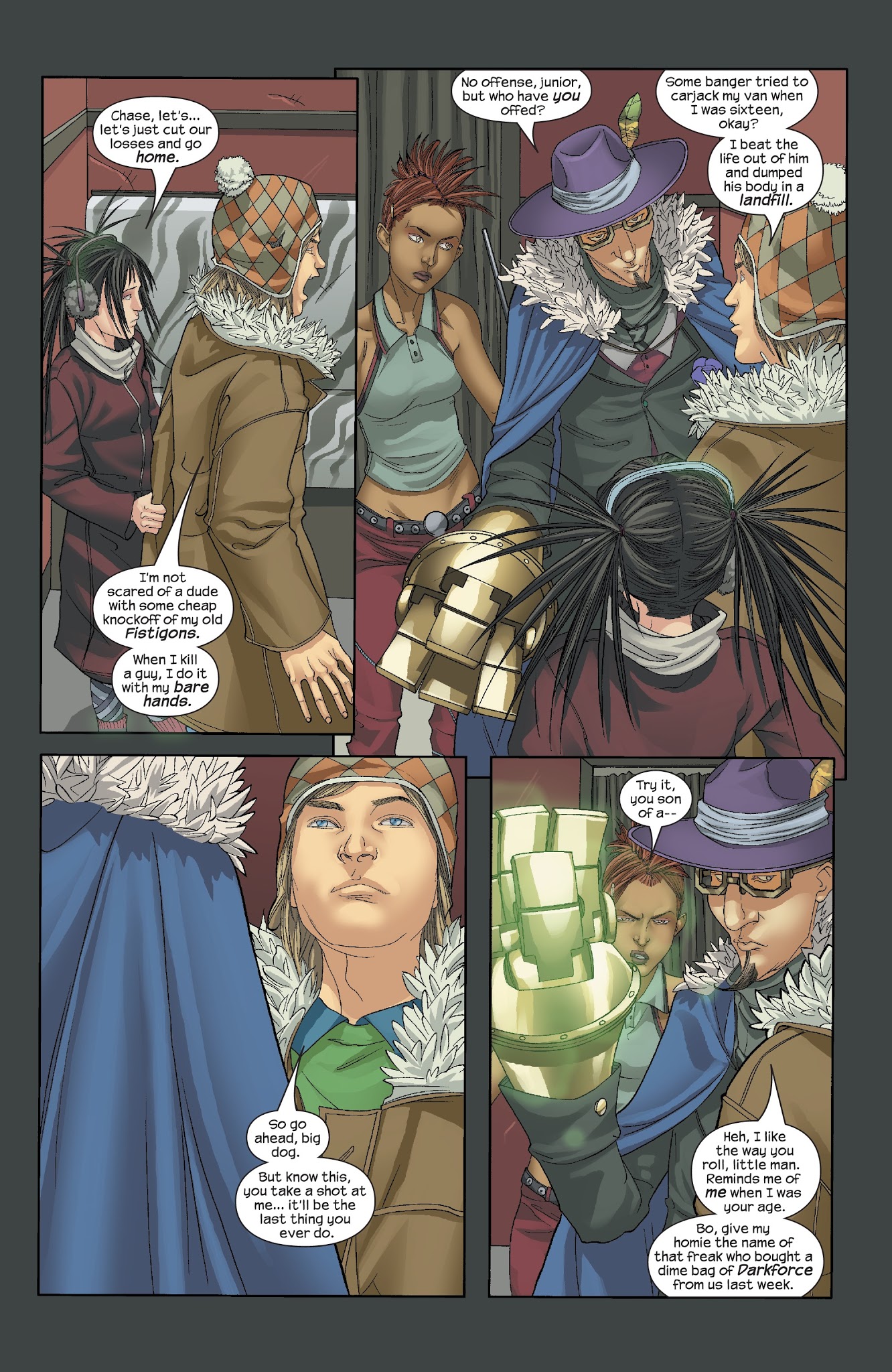 Read online Cloak and Dagger: Runaways and Reversals comic -  Issue # TPB - 136