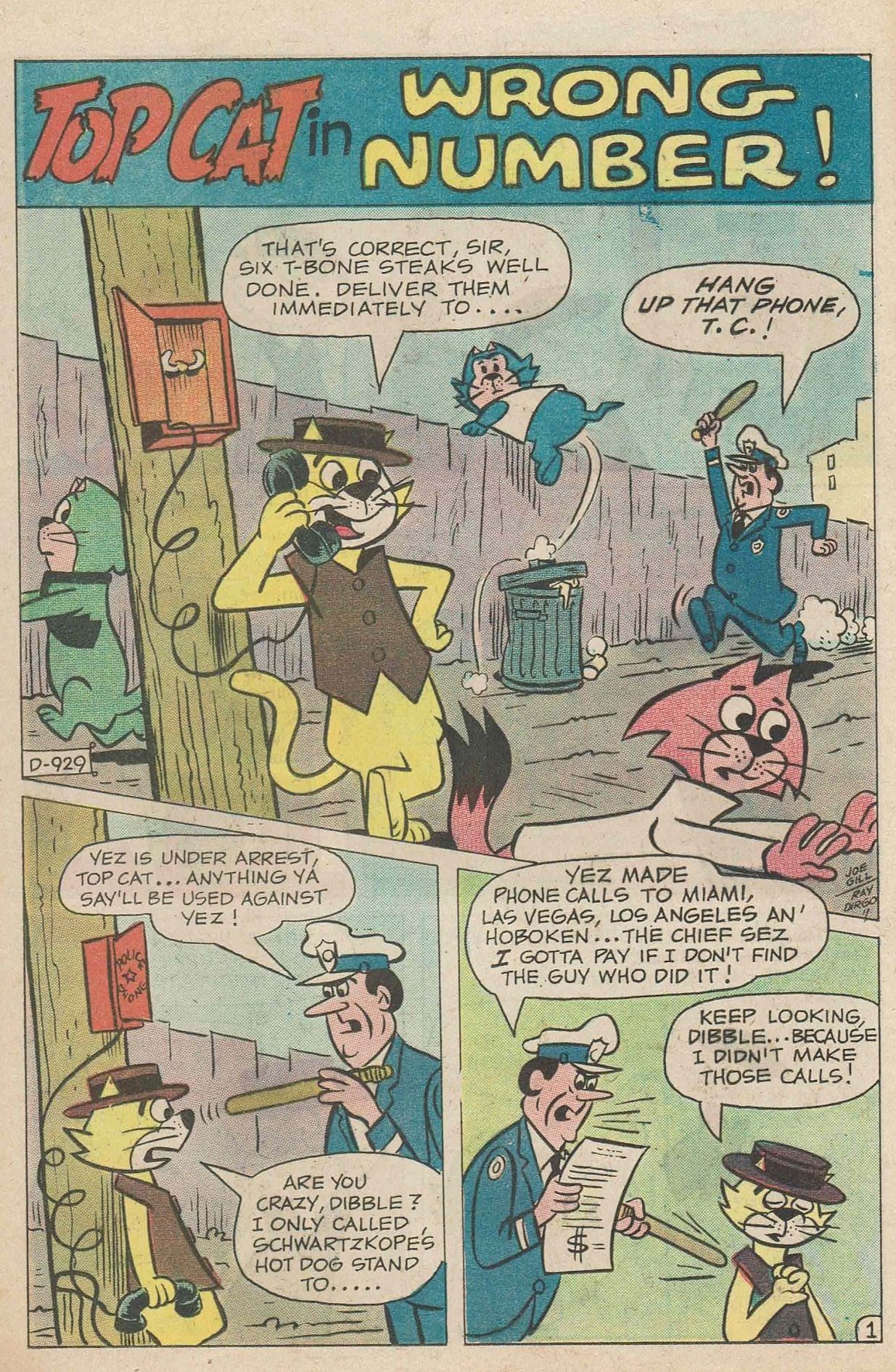 Read online Top Cat (1970) comic -  Issue #2 - 14
