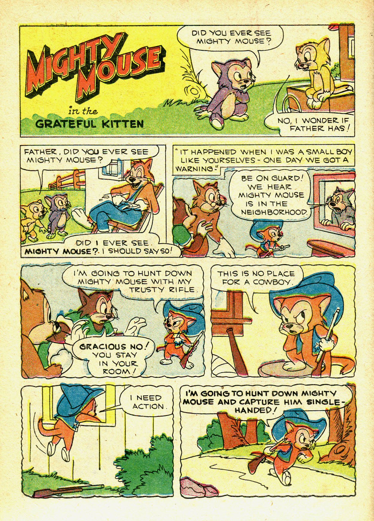 Read online Paul Terry's Mighty Mouse Comics comic -  Issue #30 - 18