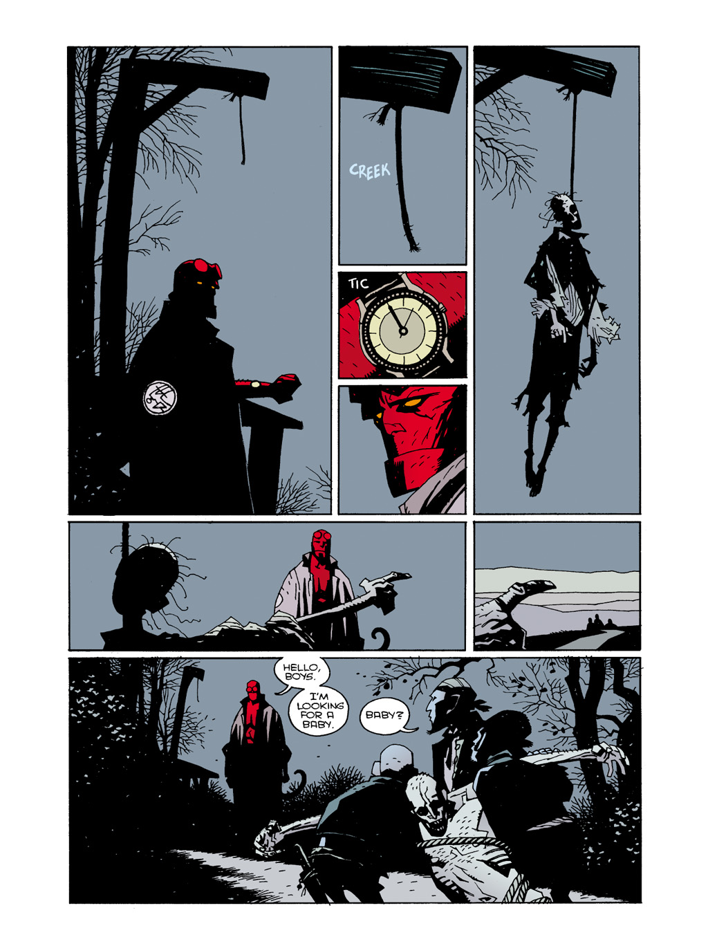 Read online The Art of Hellboy comic -  Issue # TPB - 42