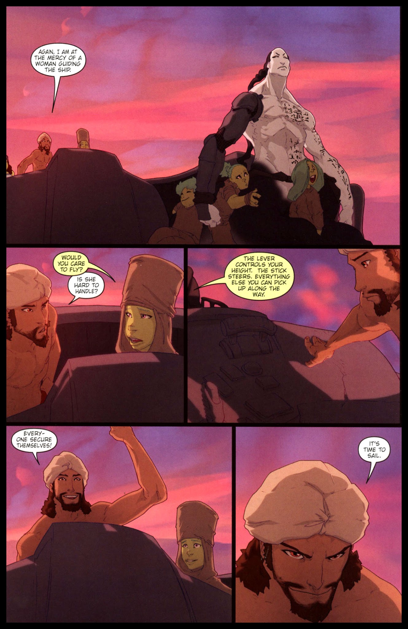 Read online Sinbad: Rogue of Mars comic -  Issue #3 - 15