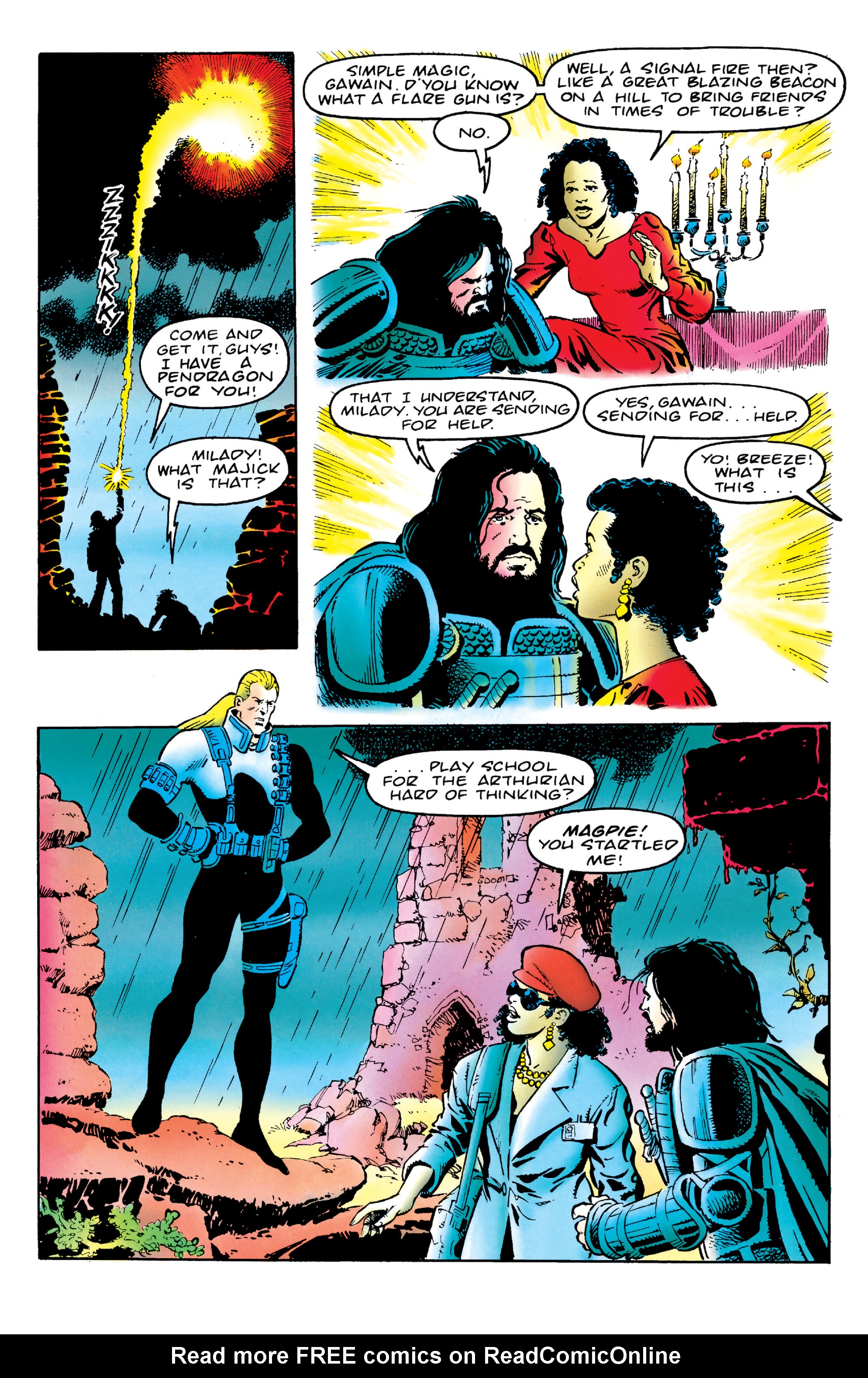 Read online Knights of Pendragon Omnibus comic -  Issue # TPB (Part 5) - 79