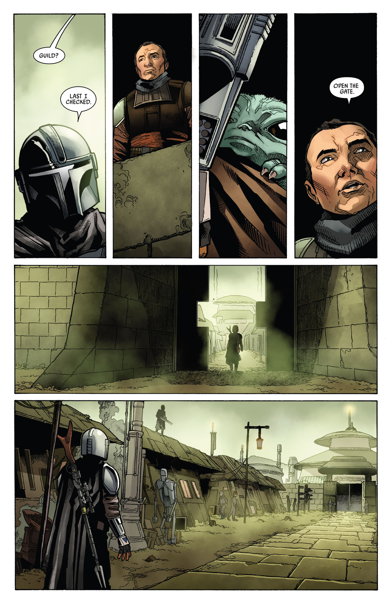 Read online Star Wars: The Mandalorian Season 2 comic -  Issue #5 - 10