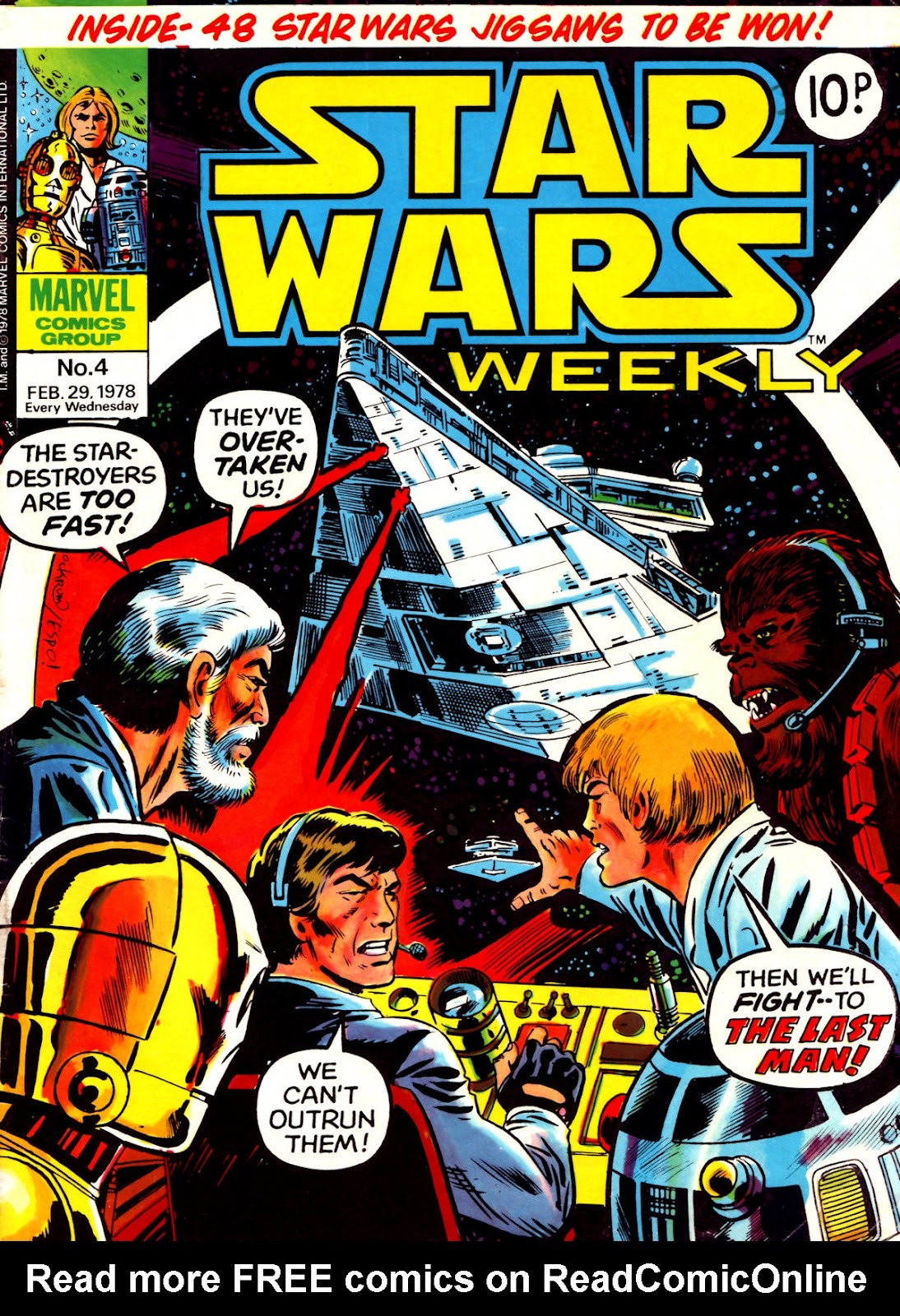 Star Wars Weekly issue 4 - Page 1