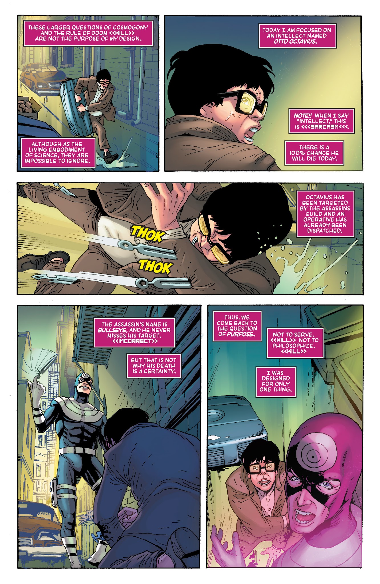 Read online M.O.D.O.K. Assassin comic -  Issue #1 - 4