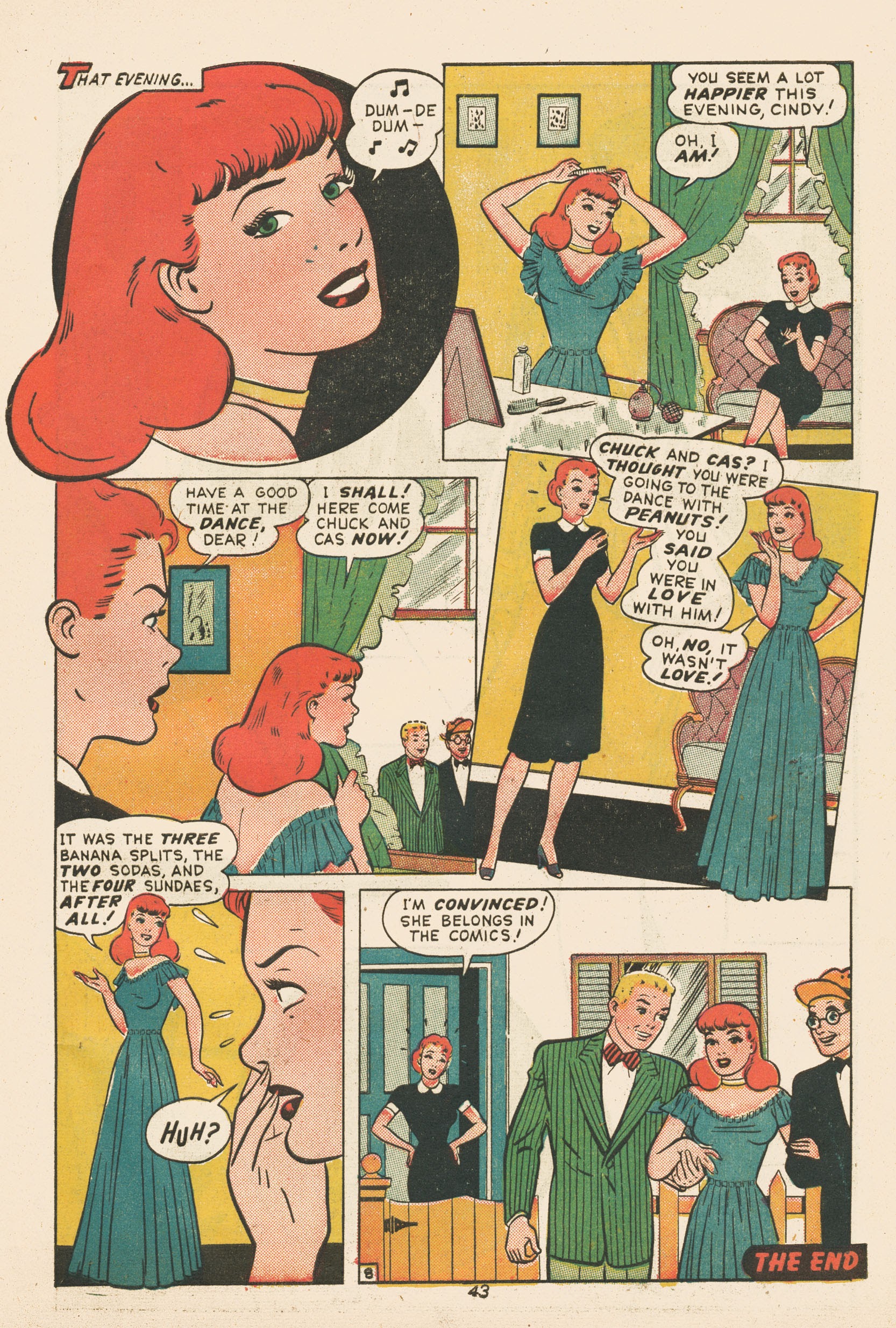 Read online Junior Miss (1947) comic -  Issue #29 - 39
