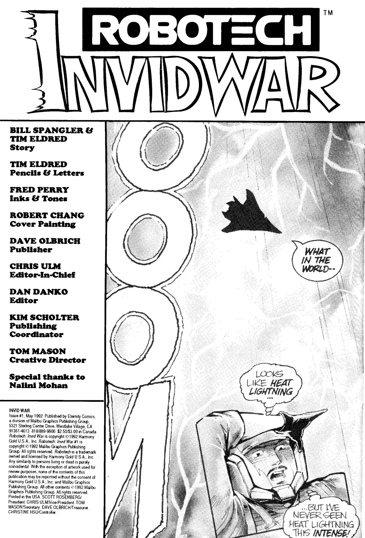 Read online Robotech: Invid War comic -  Issue #1 - 2