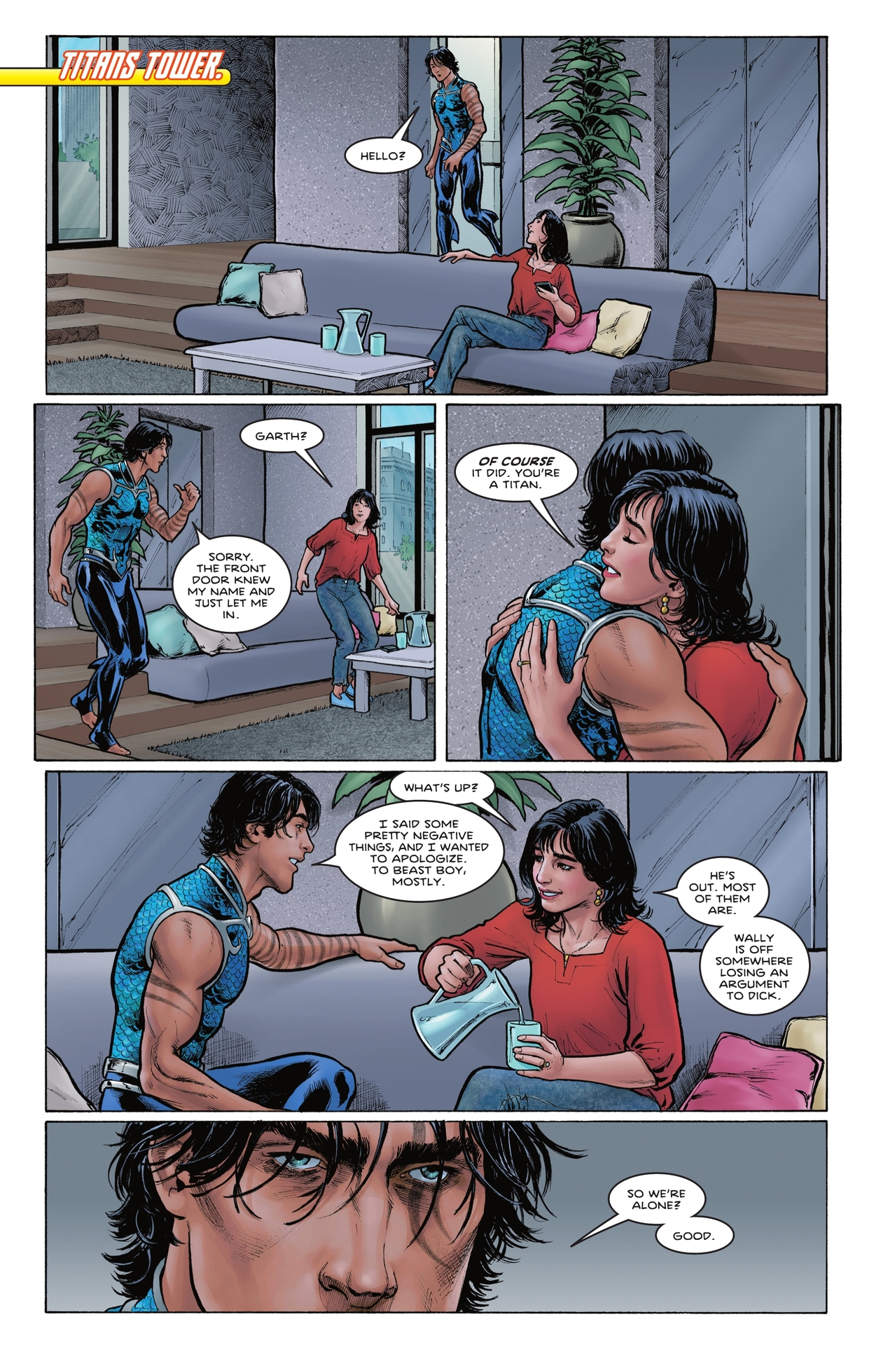 Read online Titans (2023) comic -  Issue #4 - 15