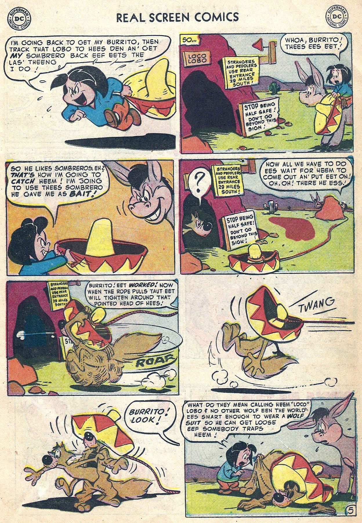 Read online Real Screen Comics comic -  Issue #52 - 15