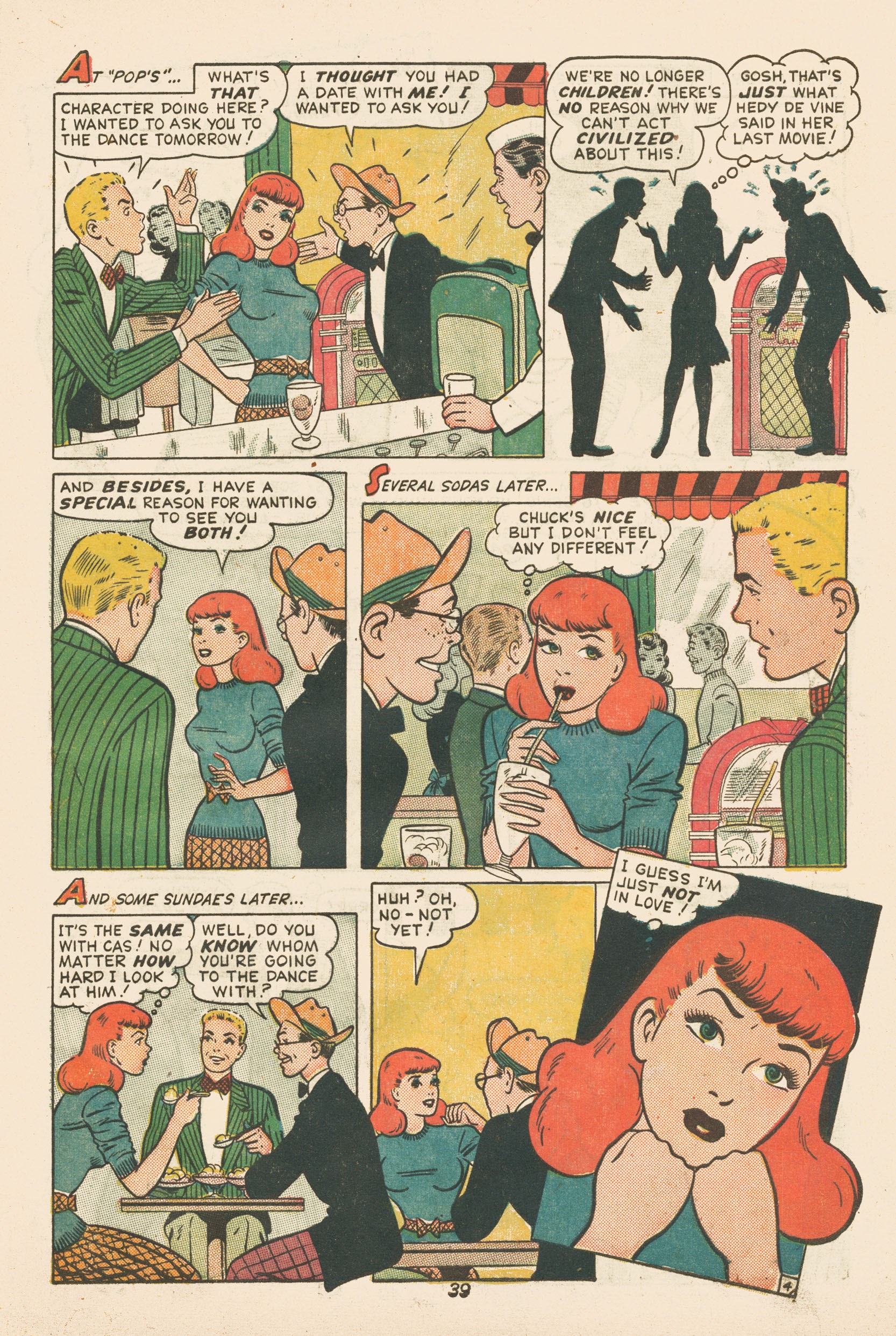 Read online Junior Miss (1947) comic -  Issue #29 - 35