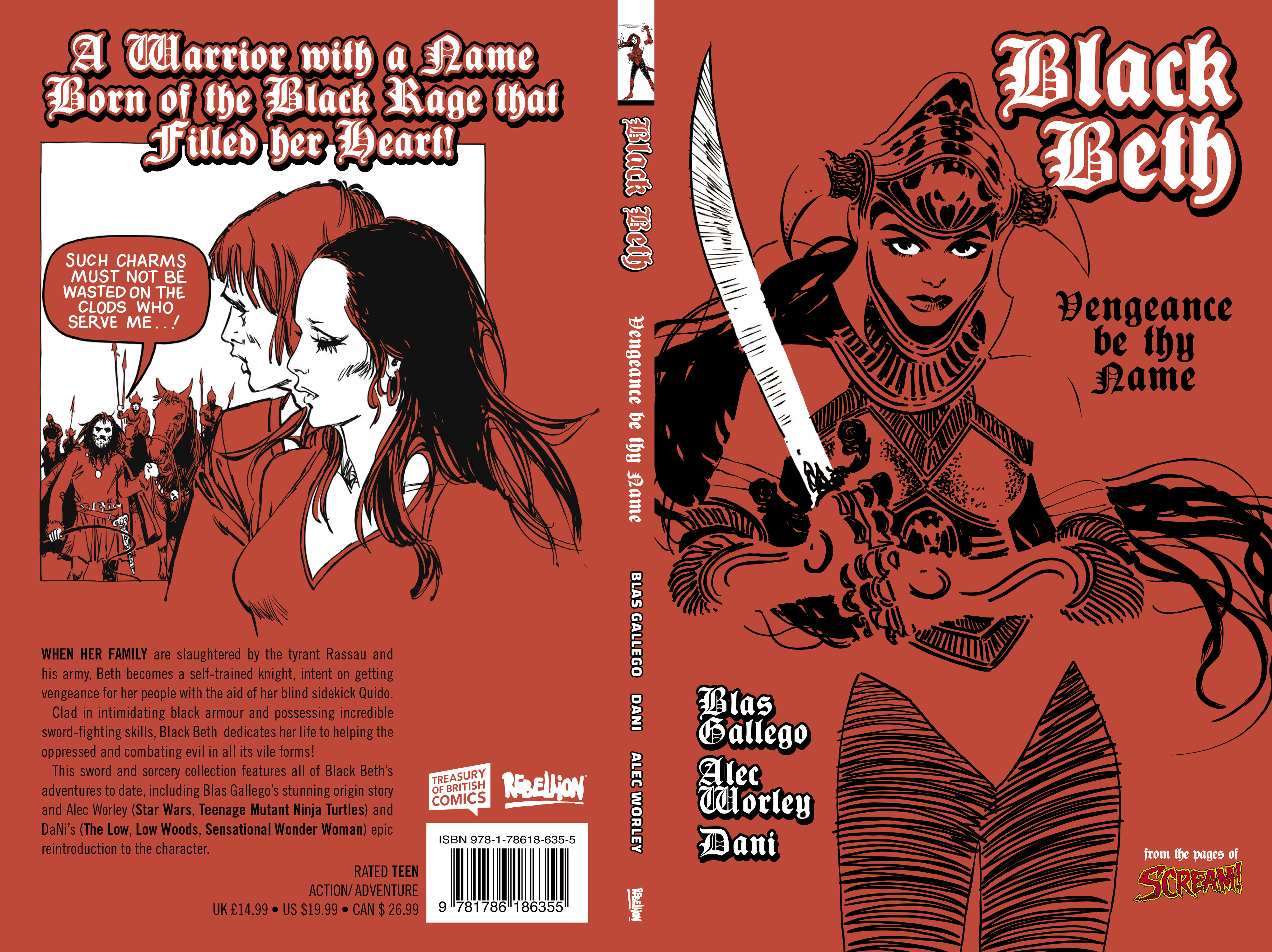 Read online Black Beth: Vengeance be thy name comic -  Issue # TPB - 1