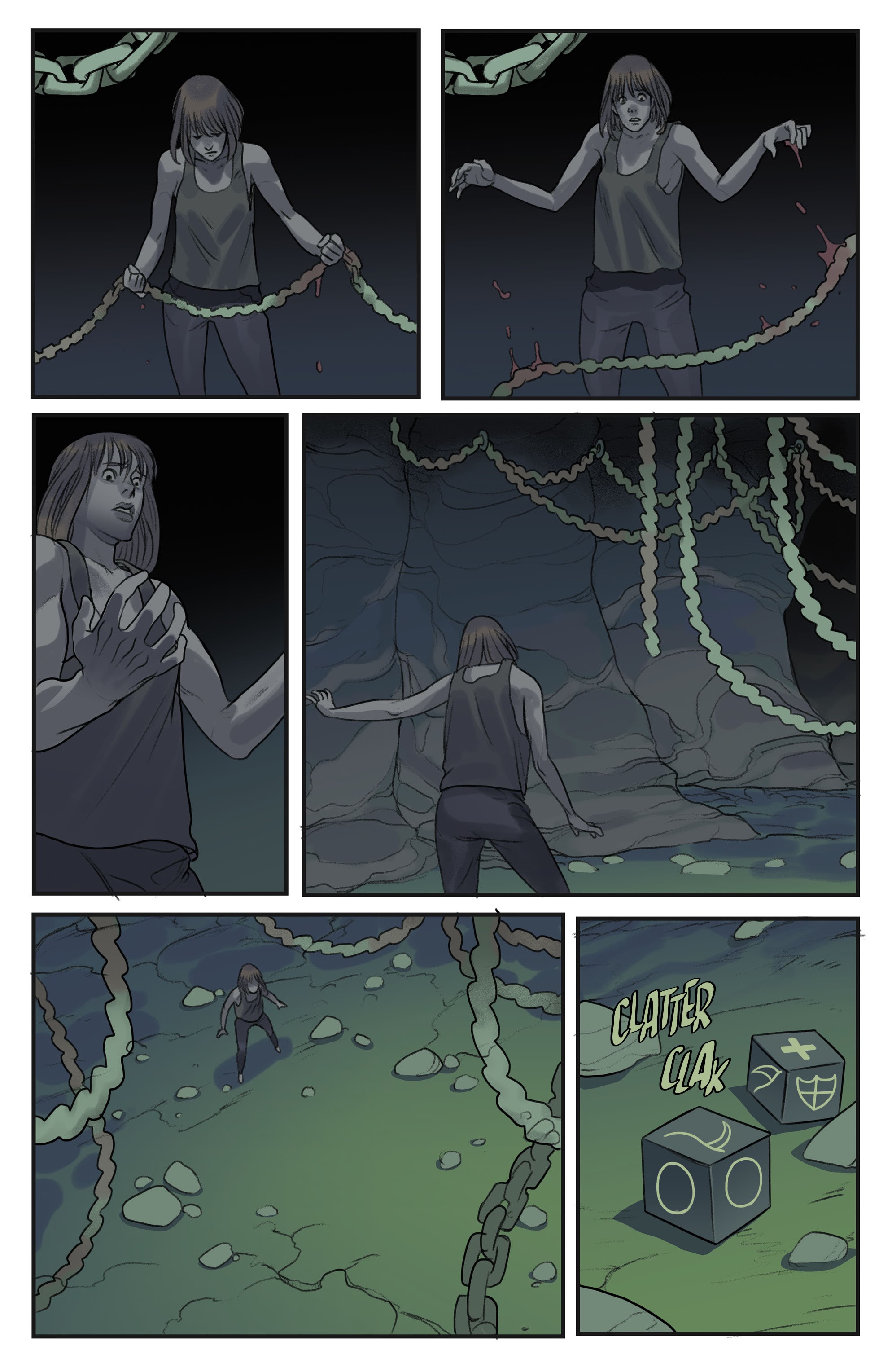 Read online Unearth comic -  Issue #8 - 11