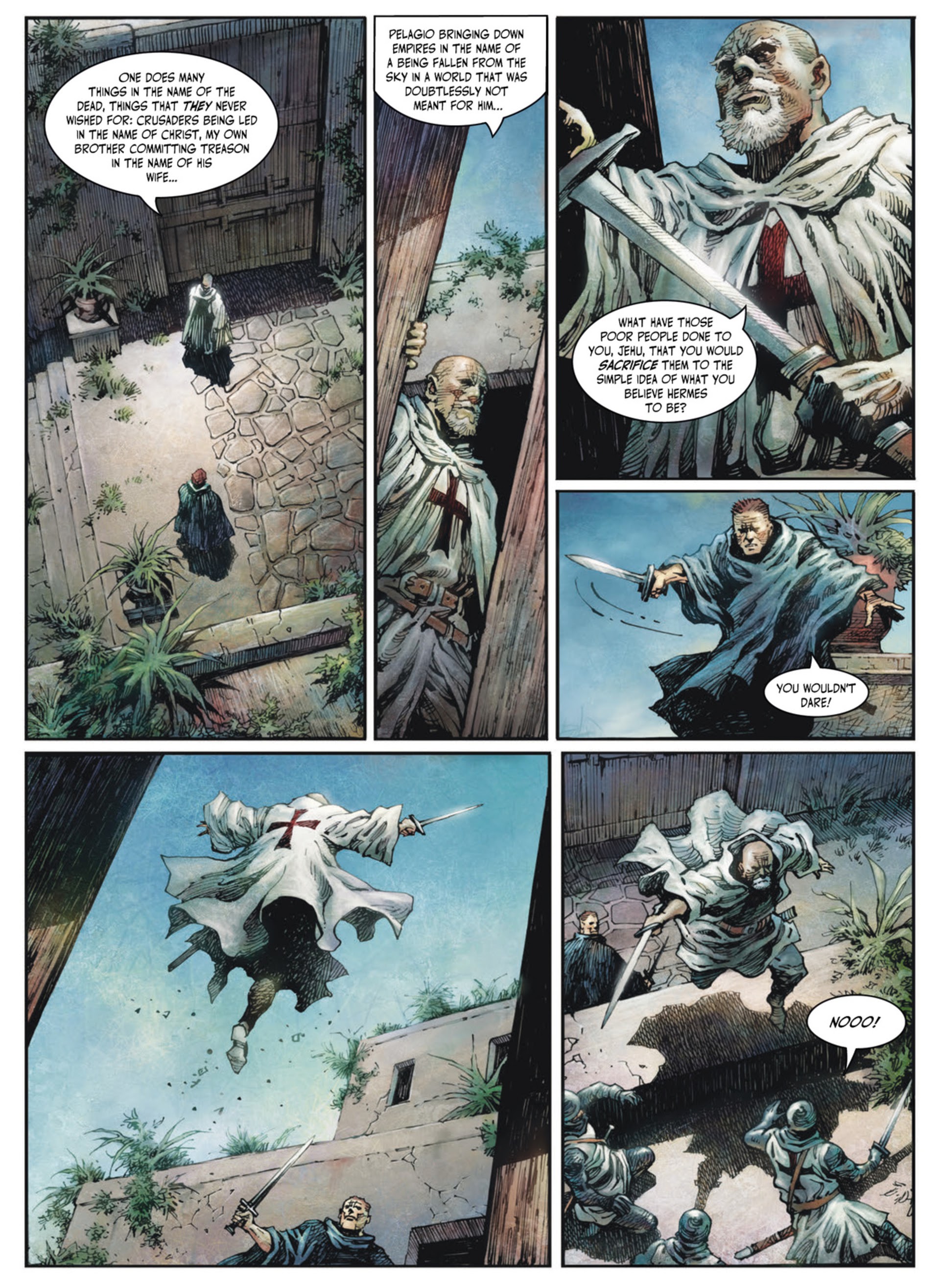 Read online Crusades comic -  Issue #3 - 22
