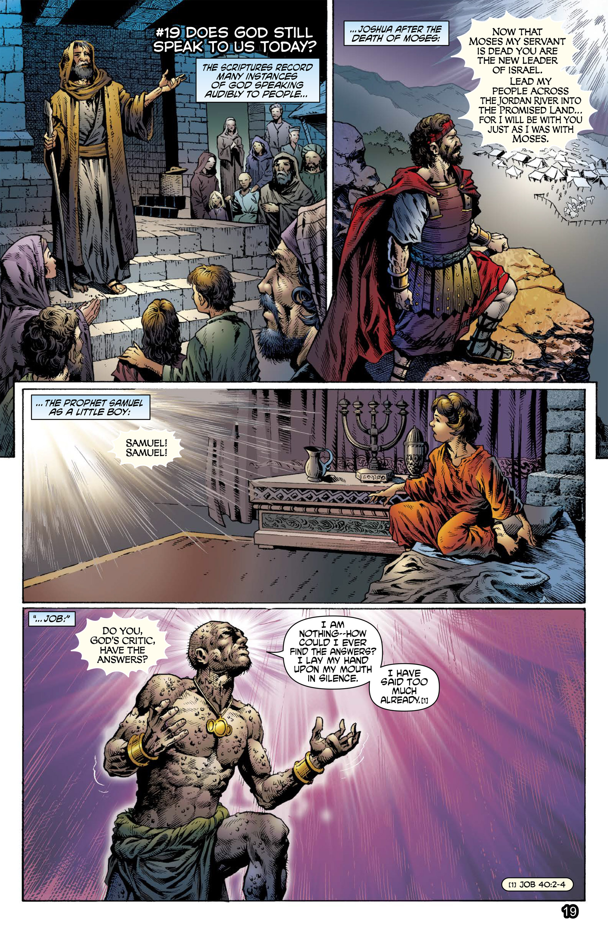 Read online 101 Questions About the Bible and Christianity comic -  Issue #5 - 21