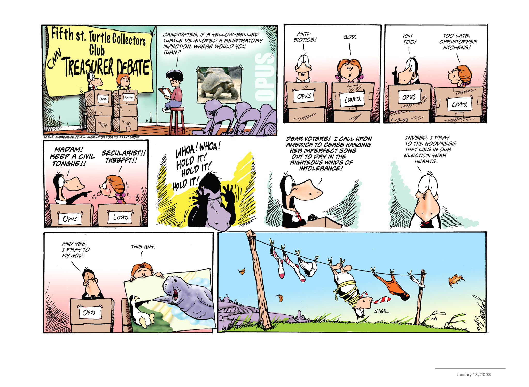 Read online Opus Complete Sunday Strips From 2003-2008 comic -  Issue # TPB (Part 3) - 25