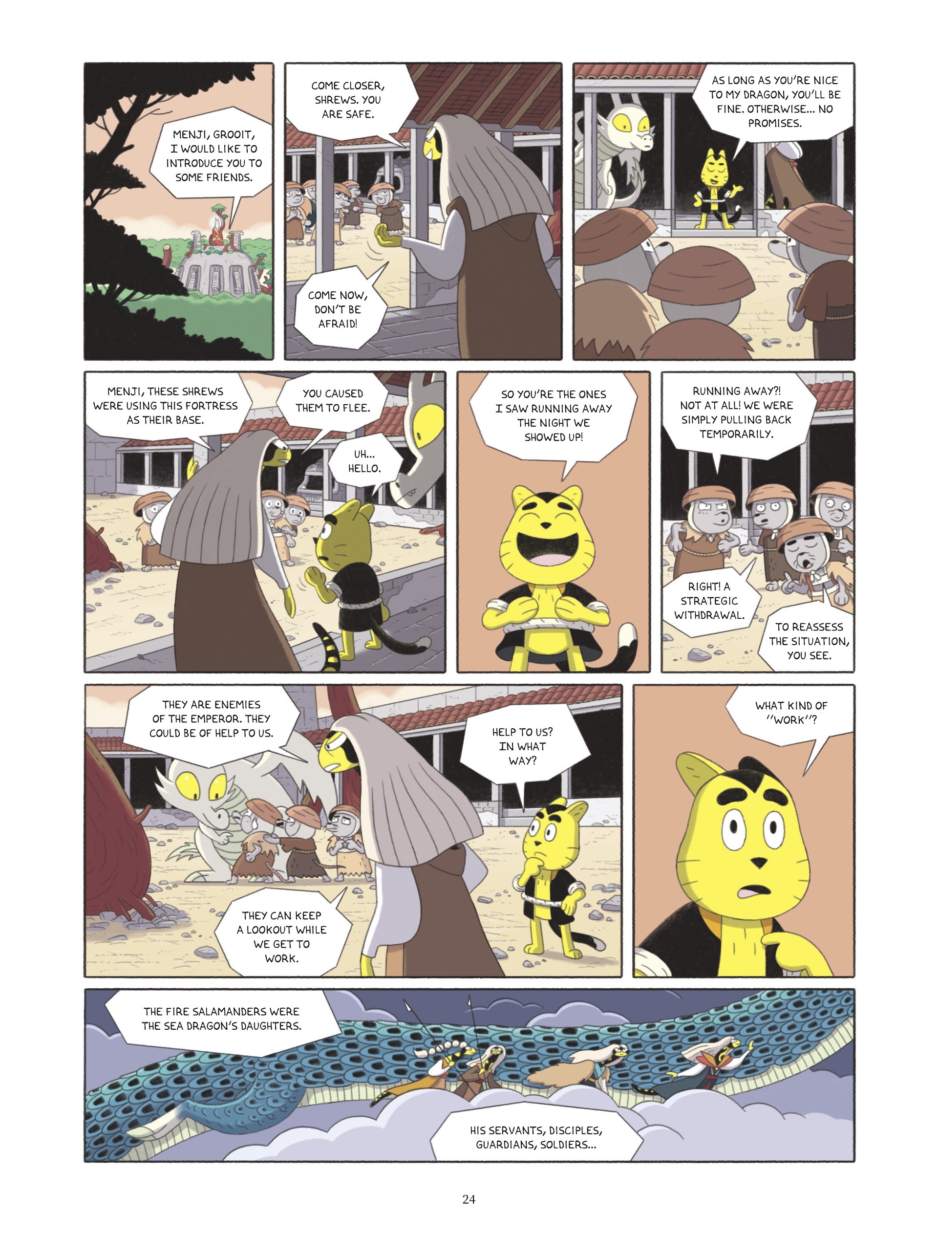 Read online Menji and the Ruins of Mount Mystery comic -  Issue # Full - 24