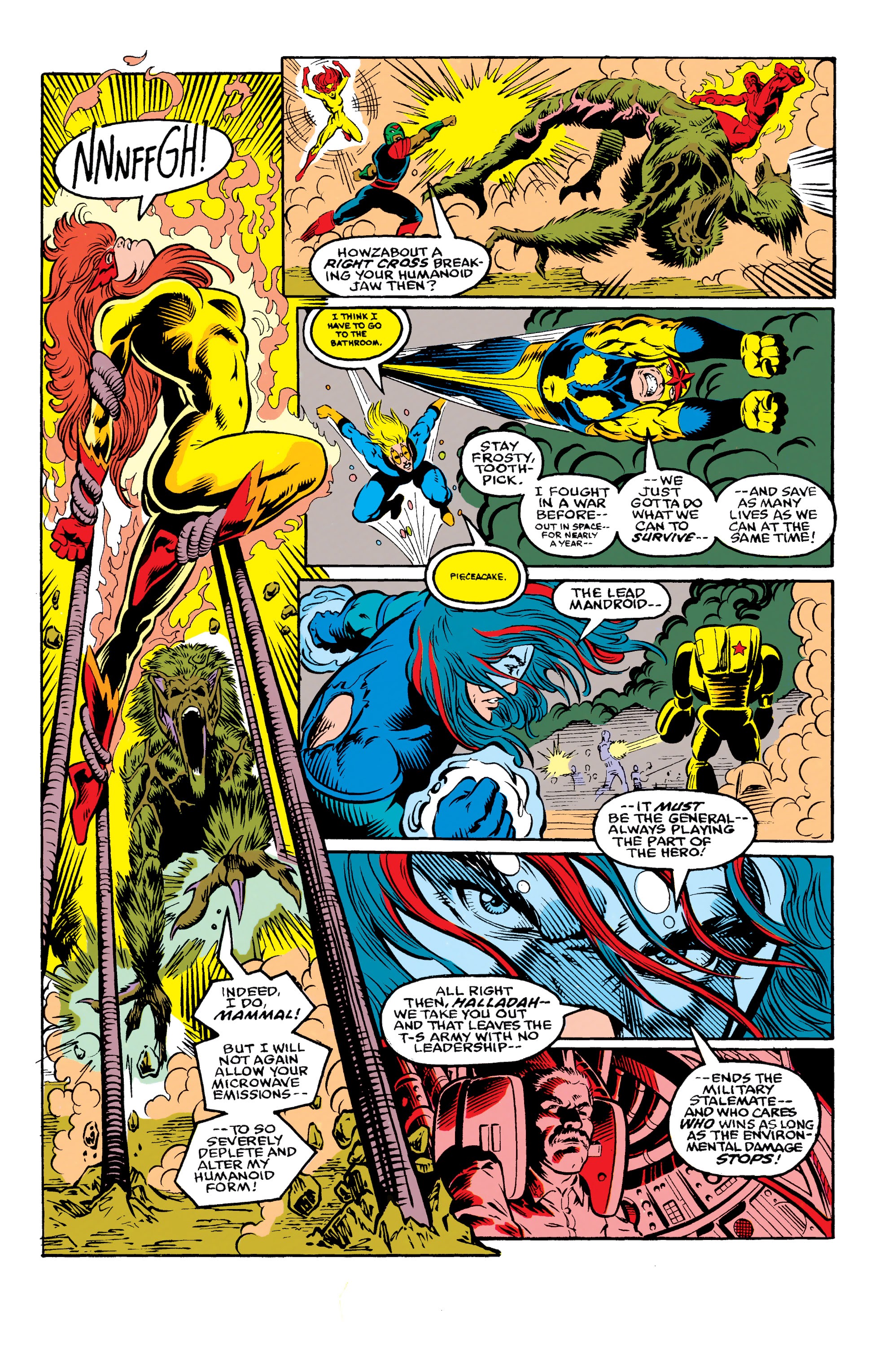Read online The New Warriors comic -  Issue #29 - 17