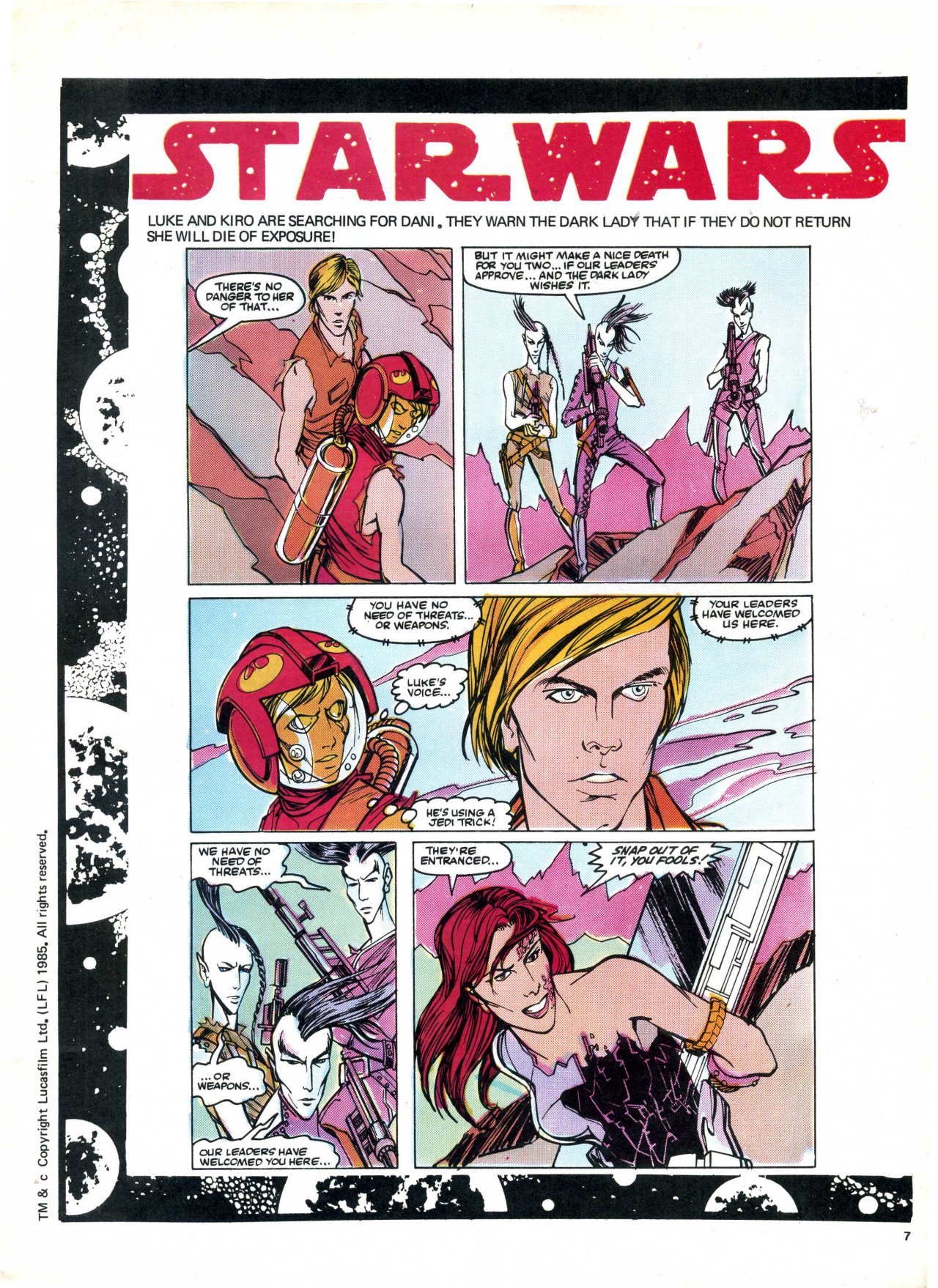 Read online Return of the Jedi comic -  Issue #106 - 7