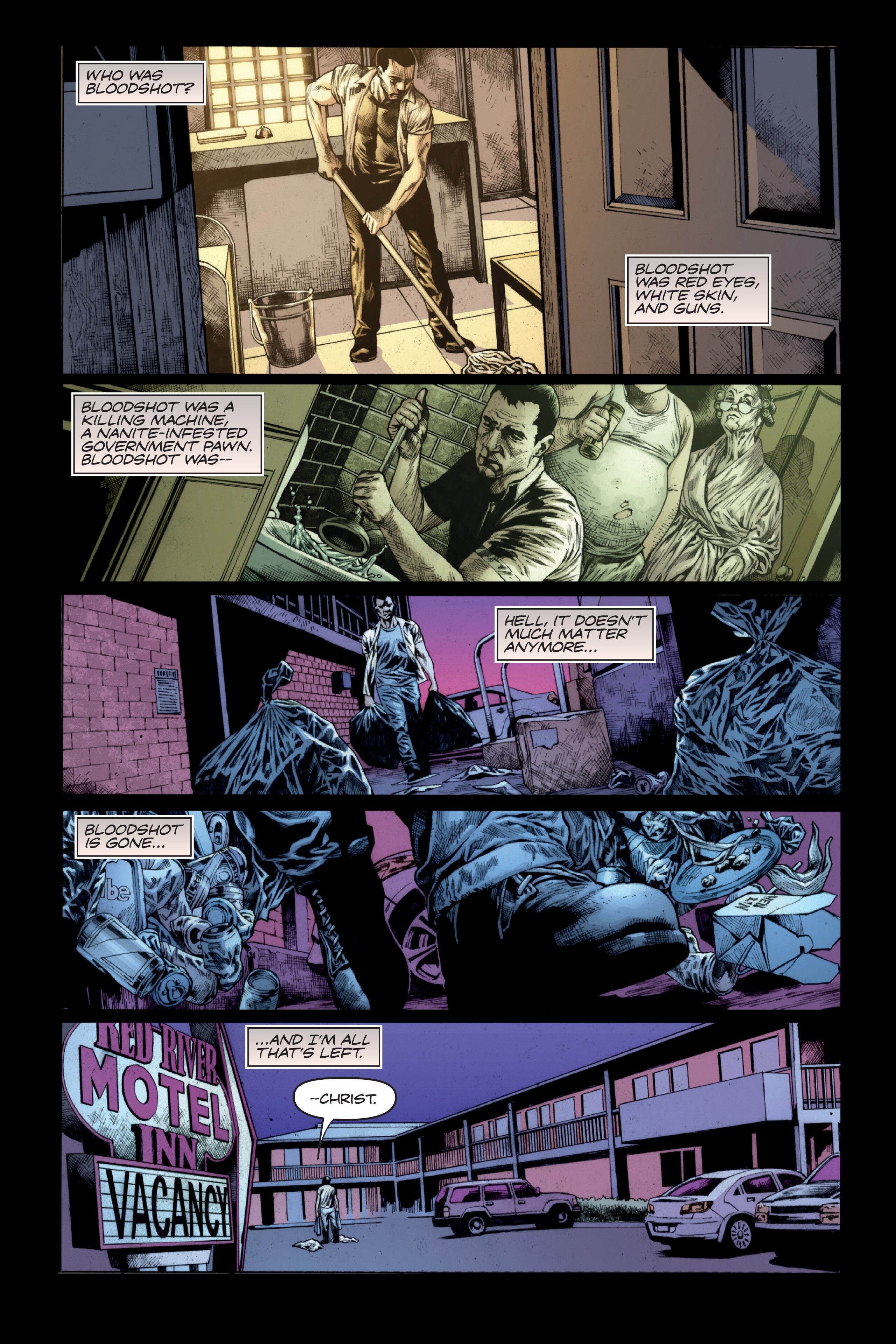 Read online Bloodshot Reborn comic -  Issue # (2015) _Deluxe Edition 1 (Part 1) - 21