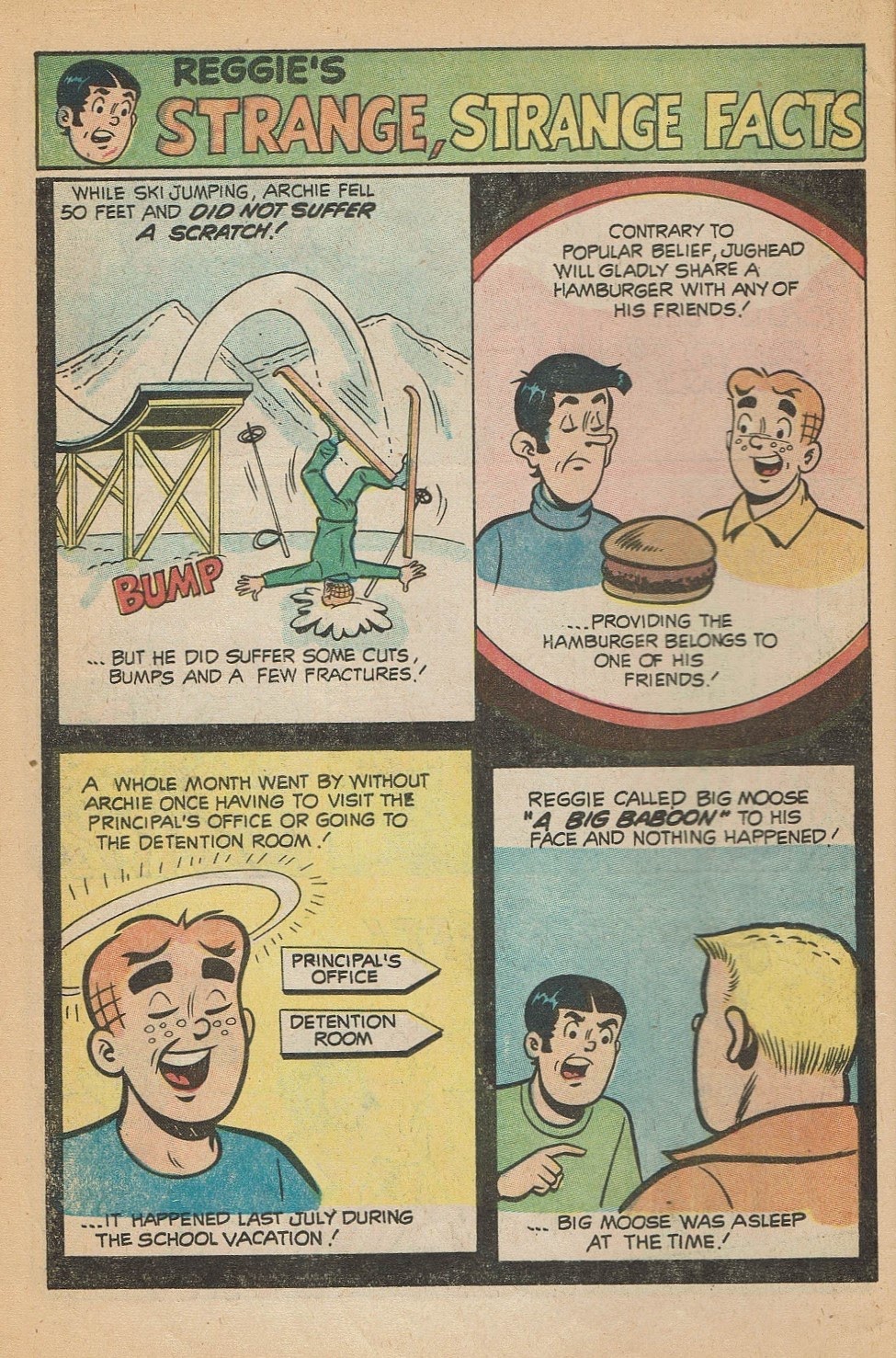 Read online Reggie's Wise Guy Jokes comic -  Issue #20 - 6