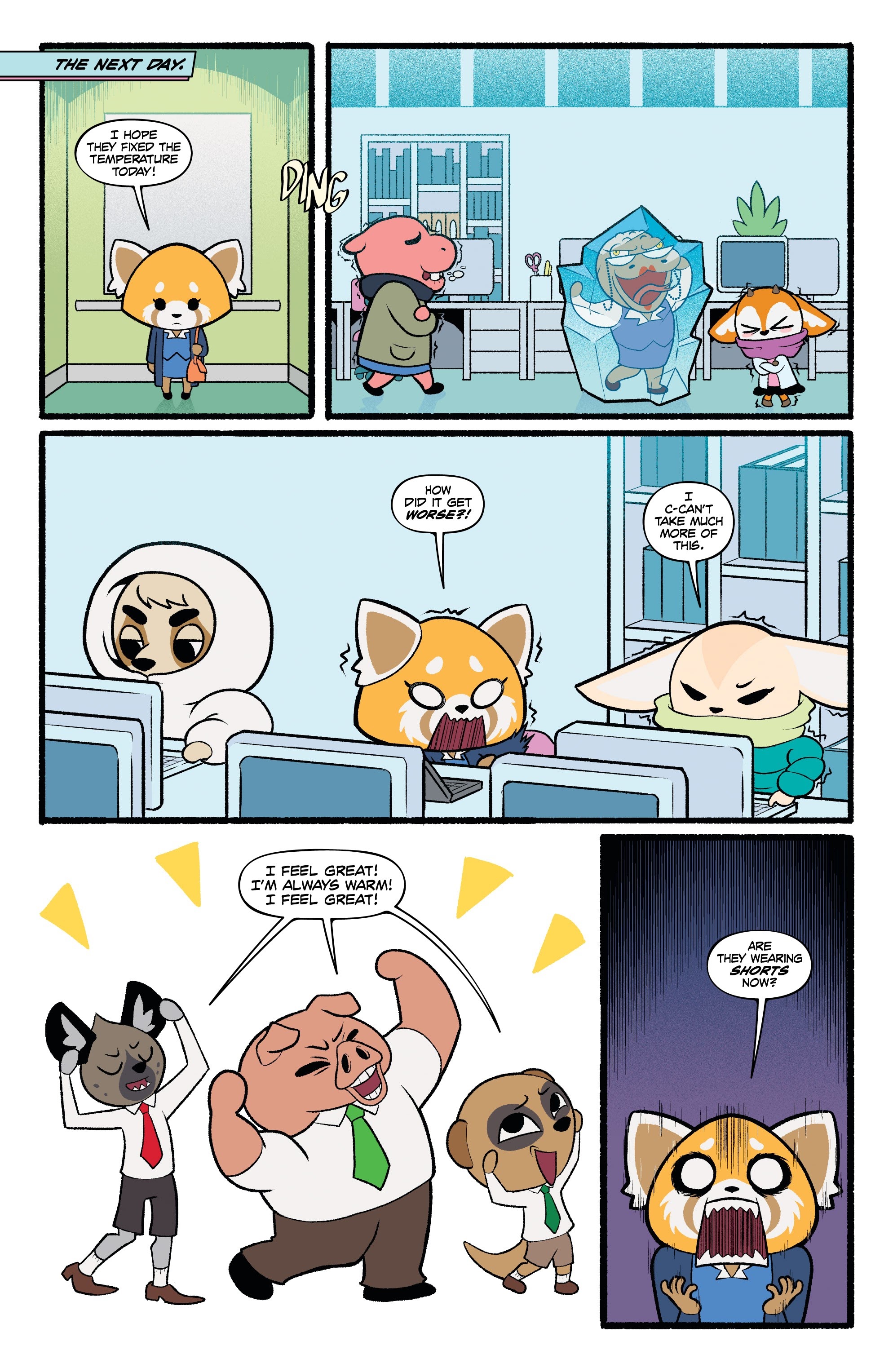 Read online Aggretsuko comic -  Issue #5 - 9