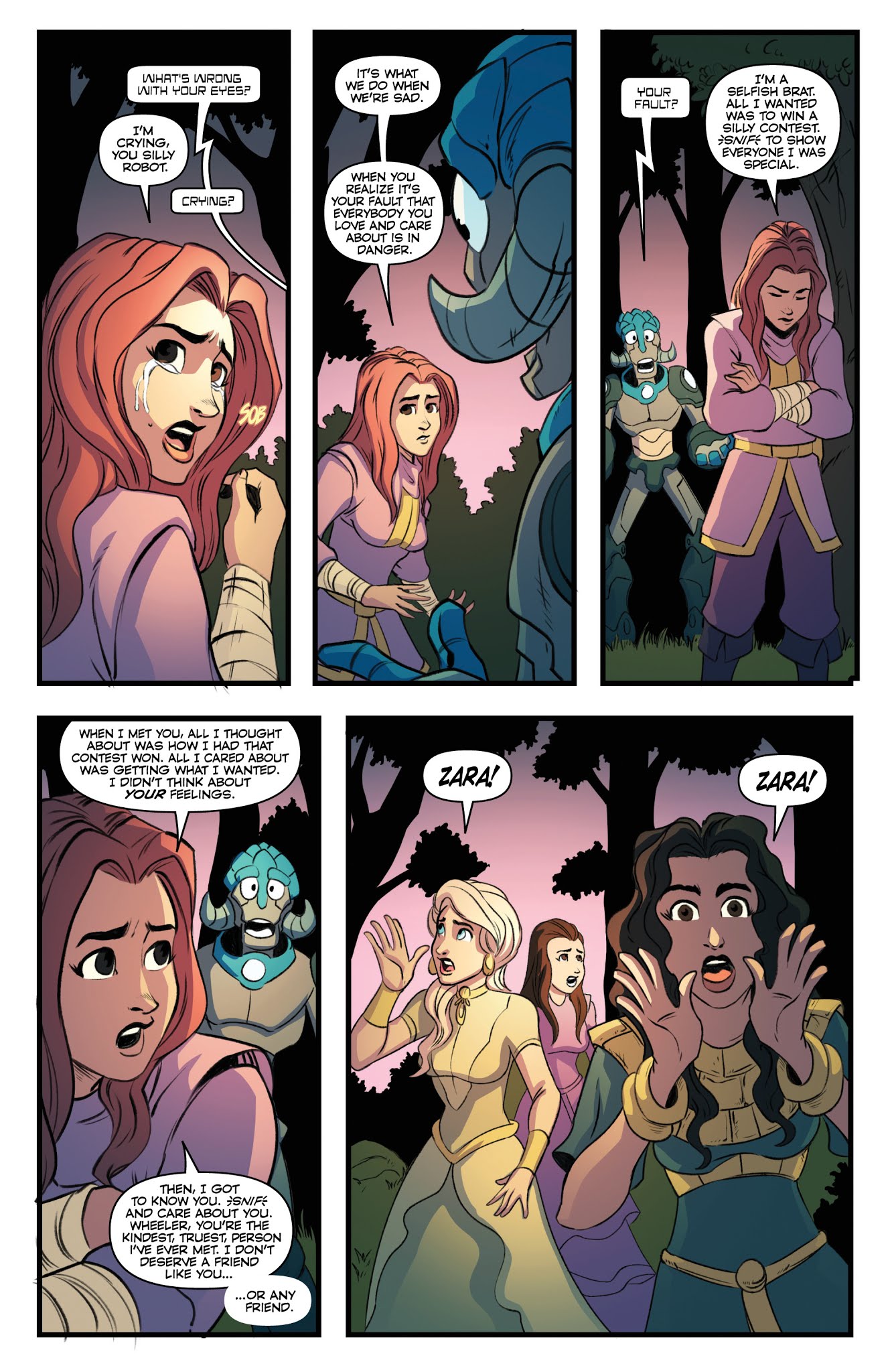 Read online Robots Versus Princesses comic -  Issue #3 - 15