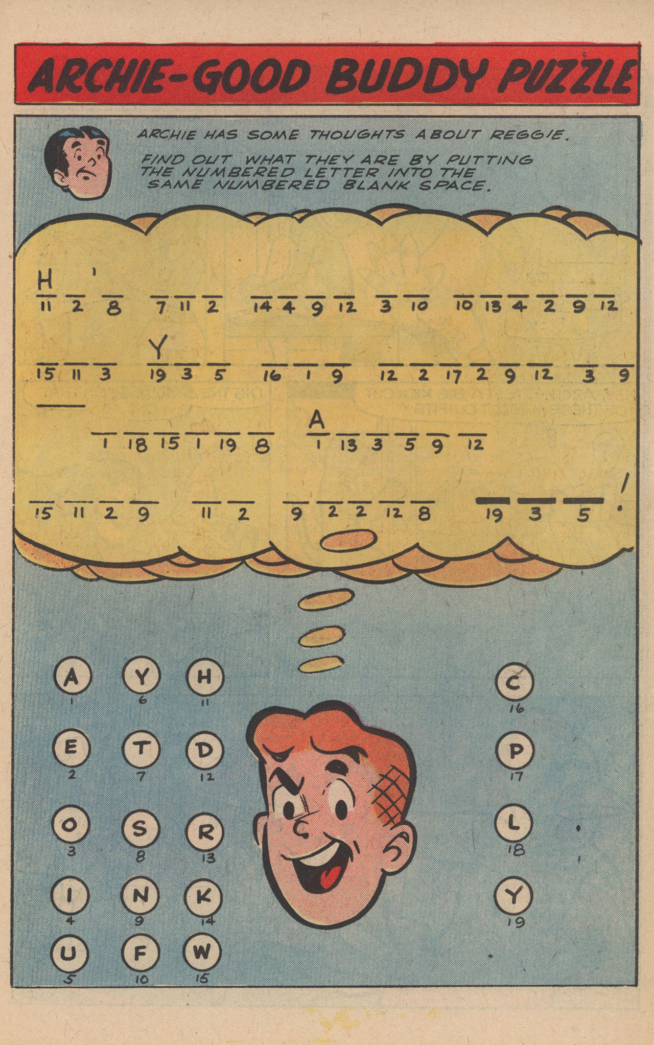 Read online Reggie's Wise Guy Jokes comic -  Issue #46 - 23