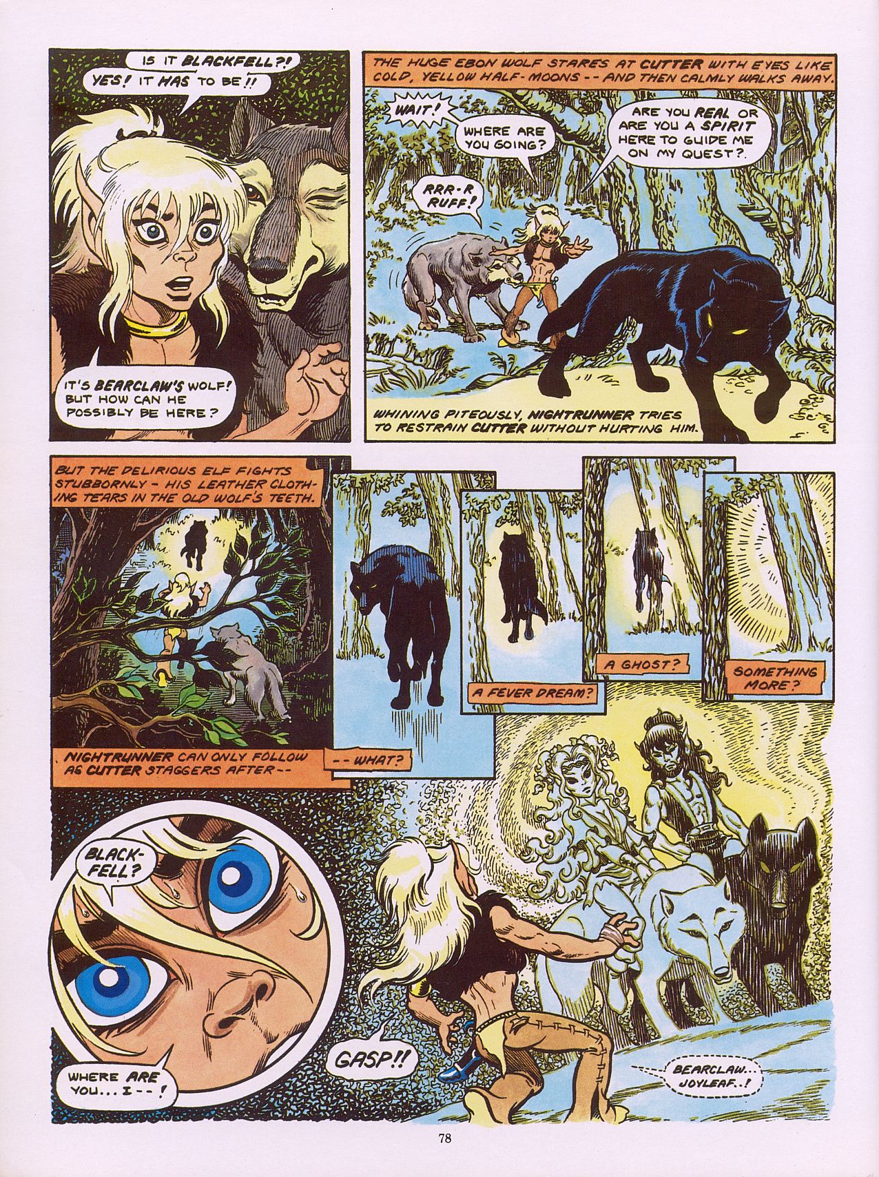 Read online ElfQuest (Starblaze Edition) comic -  Issue # TPB 2 - 88
