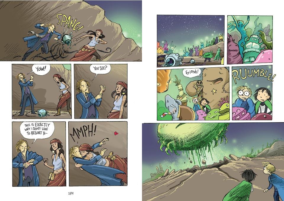 Read online The Return of Zita the Spacegirl comic -  Issue # TPB - 96