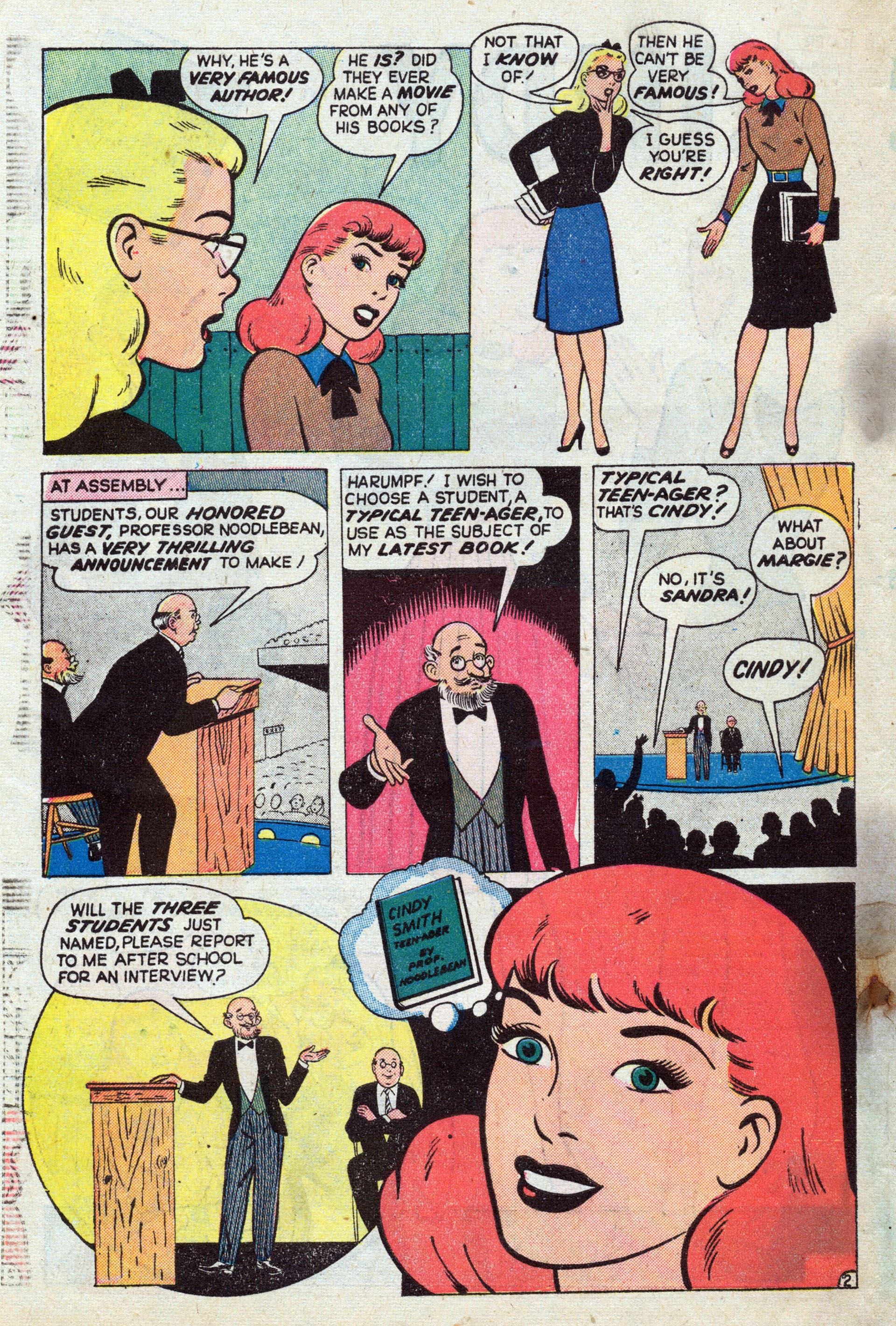 Read online Junior Miss (1947) comic -  Issue #31 - 37