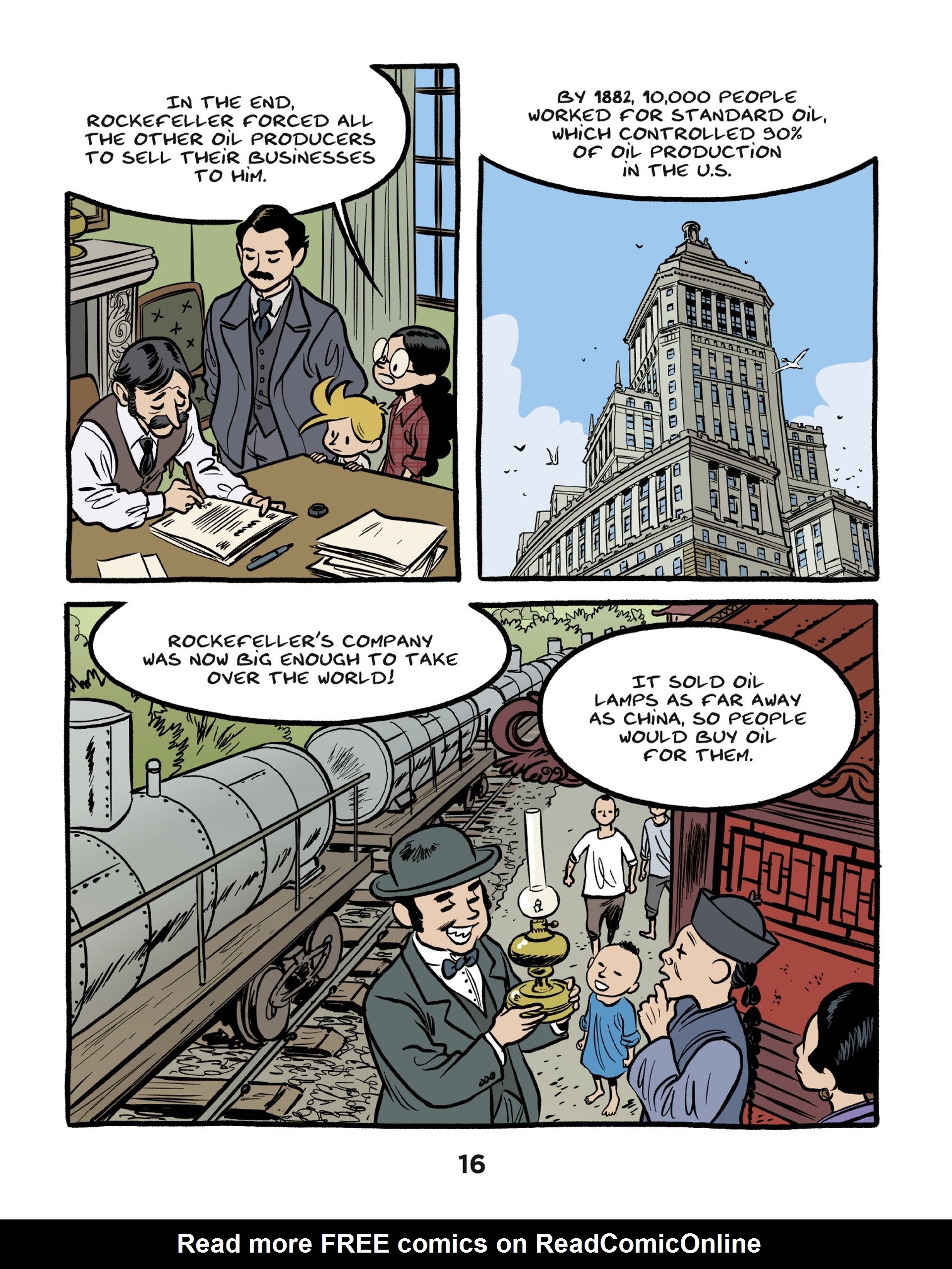 Read online On The History Trail With Ariane & Nino comic -  Issue #4 - 16