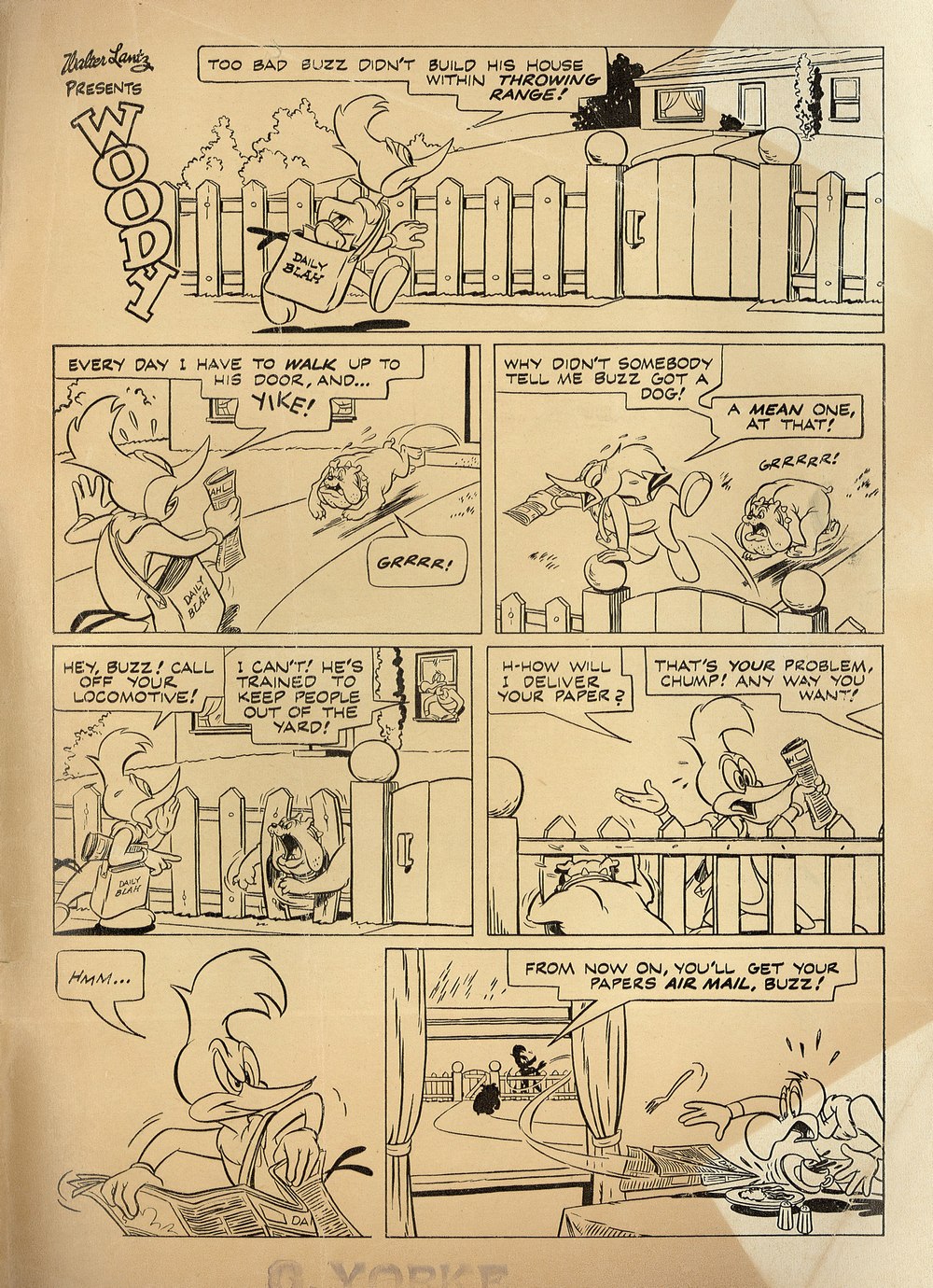 Read online Walter Lantz Woody Woodpecker (1952) comic -  Issue #26 - 35