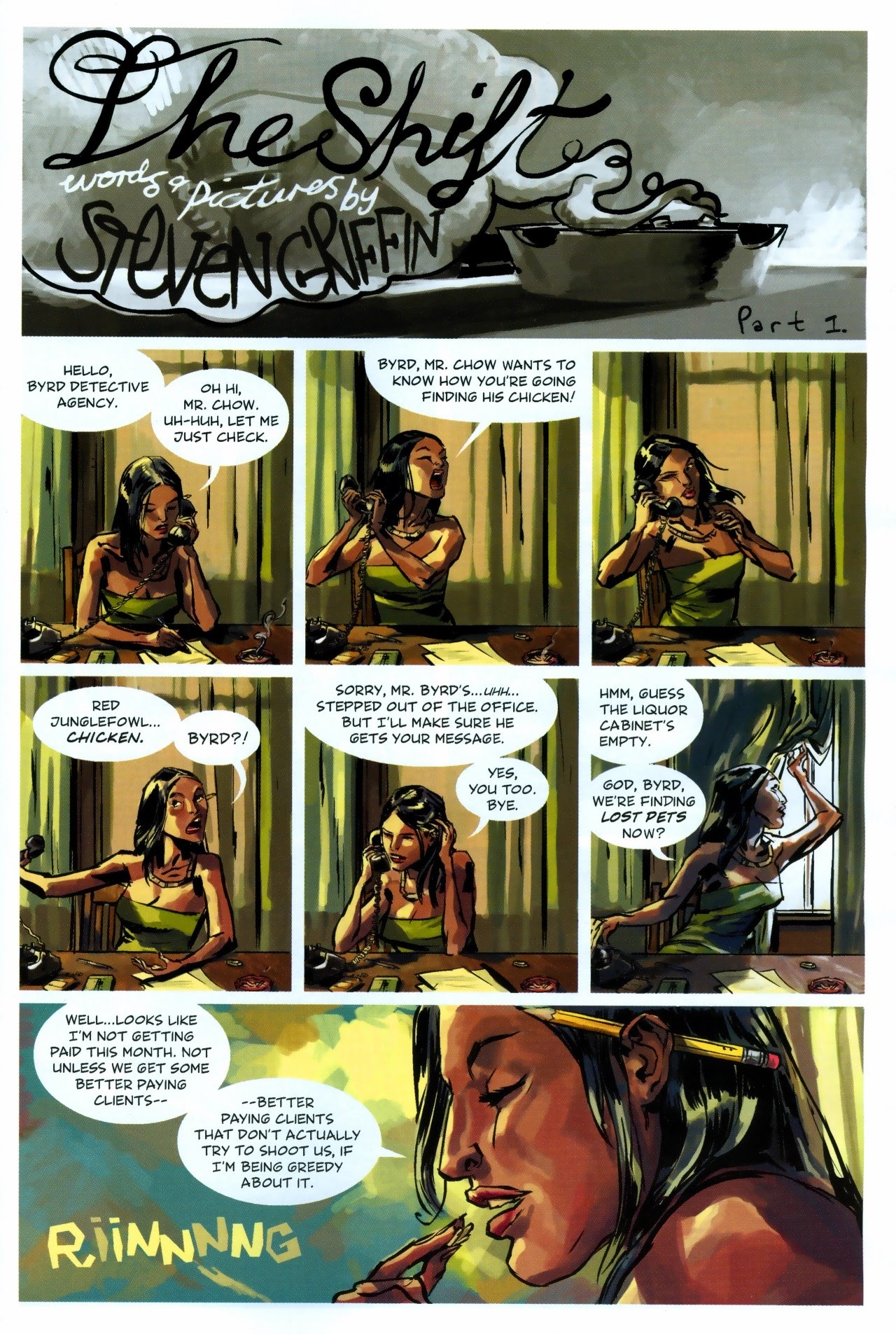Read online Hawaiian Dick: Screaming Black Thunder comic -  Issue #1 - 21