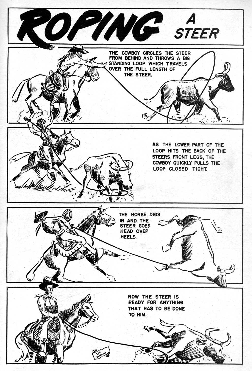 Read online Cowboy Western Comics (1948) comic -  Issue #18 - 35