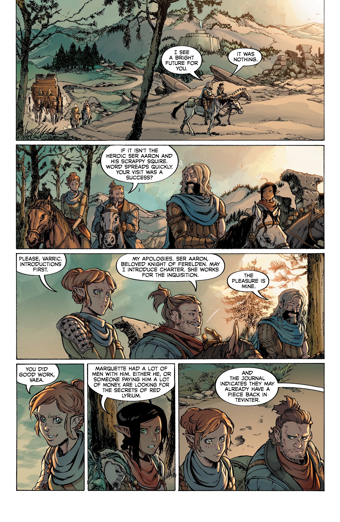 Read online Dragon Age: Knight Errant comic -  Issue #5 - 19