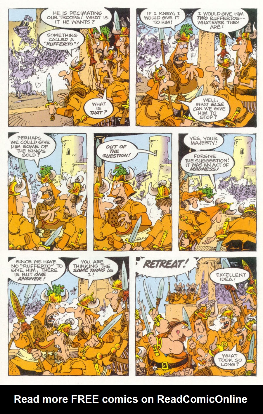 Read online Sergio Aragonés' Groo And Rufferto comic -  Issue #2 - 4