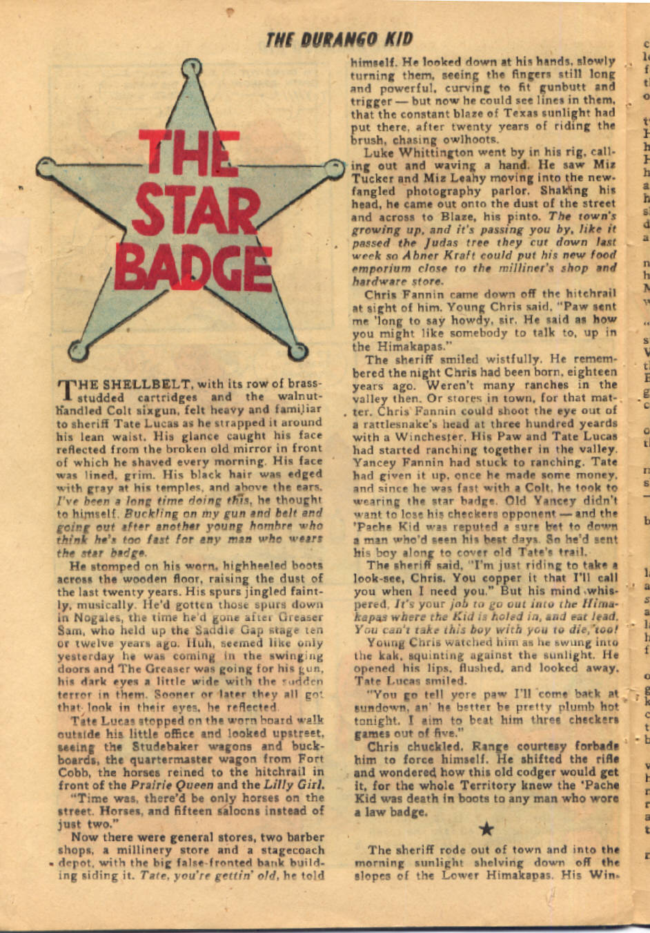 Read online Charles Starrett as The Durango Kid comic -  Issue #12 - 26