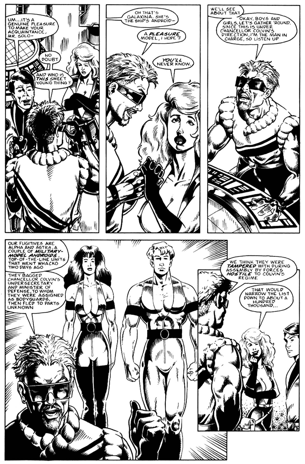 Read online Galaxina comic -  Issue #3 - 6