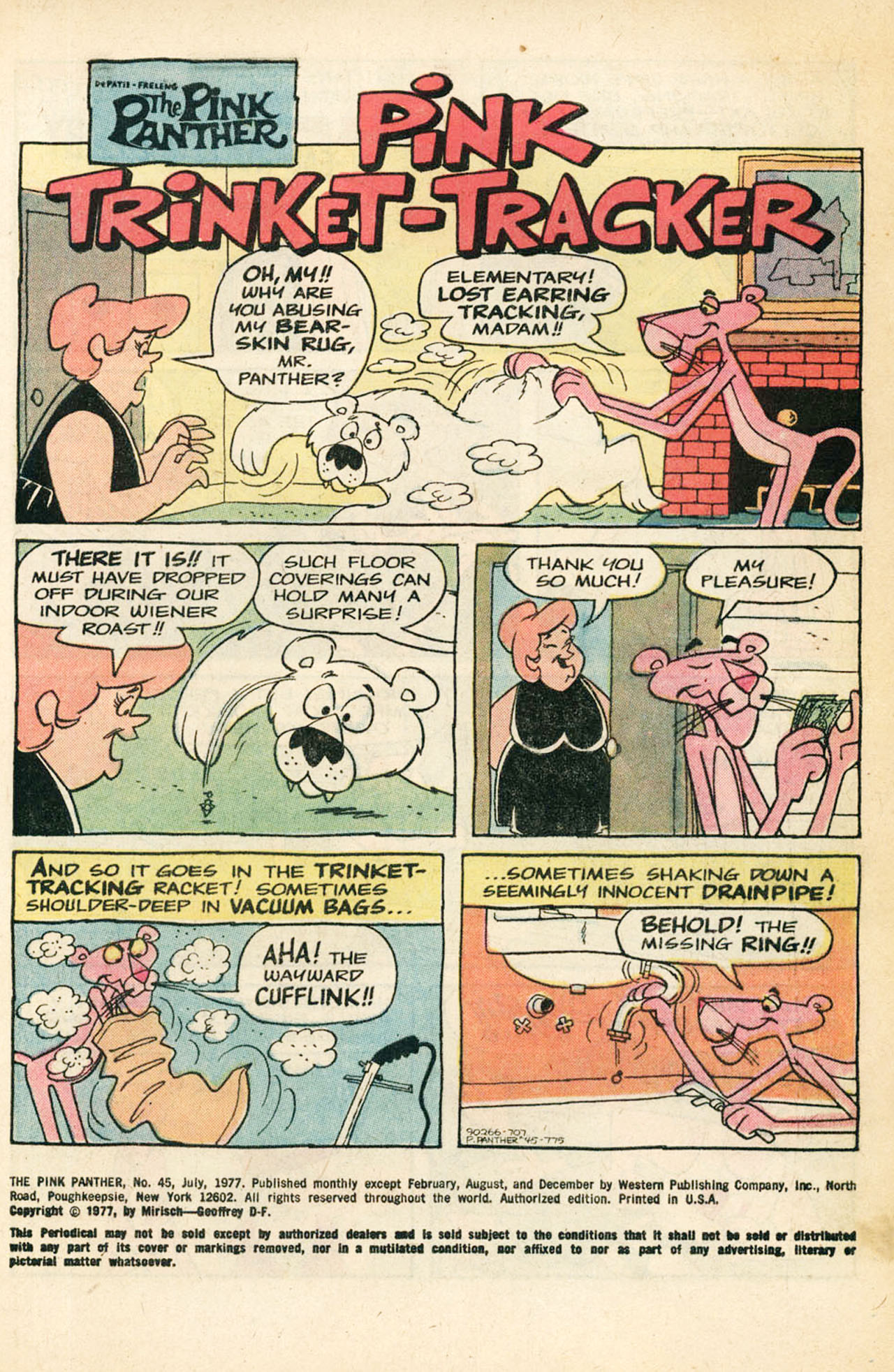 Read online The Pink Panther (1971) comic -  Issue #45 - 3