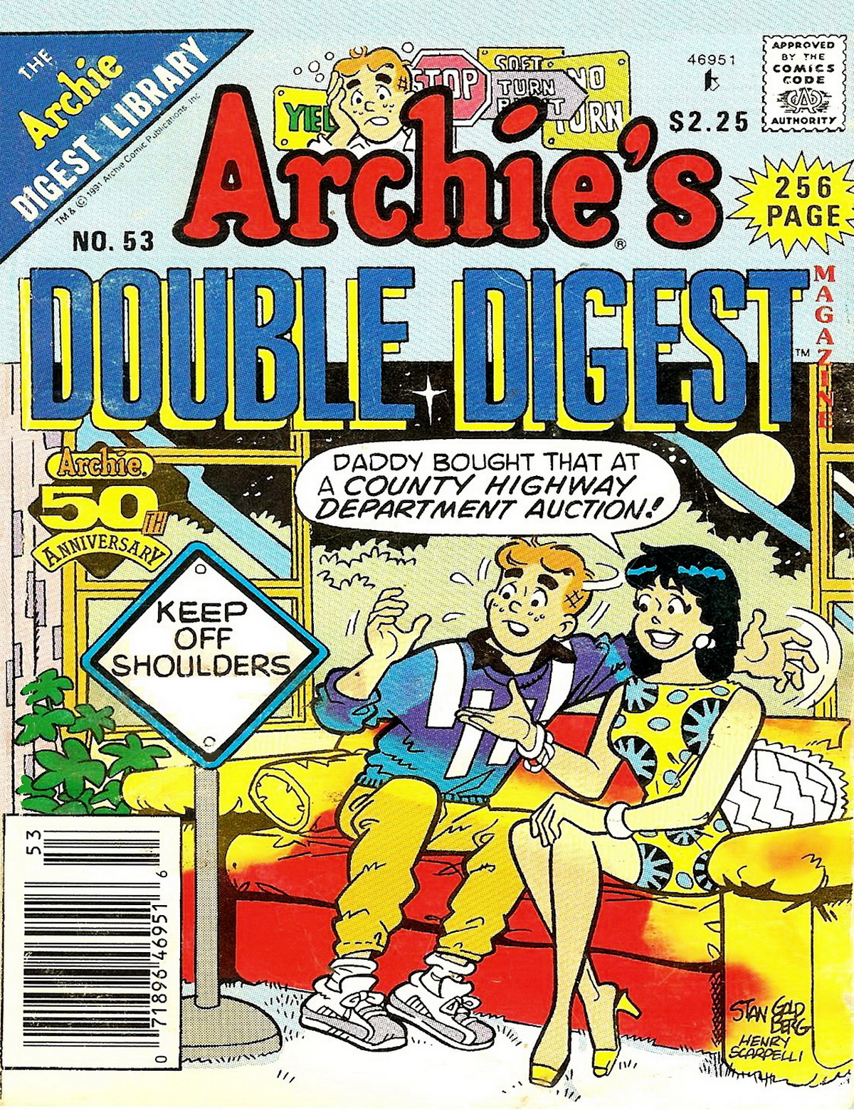 Read online Archie's Double Digest Magazine comic -  Issue #53 - 1