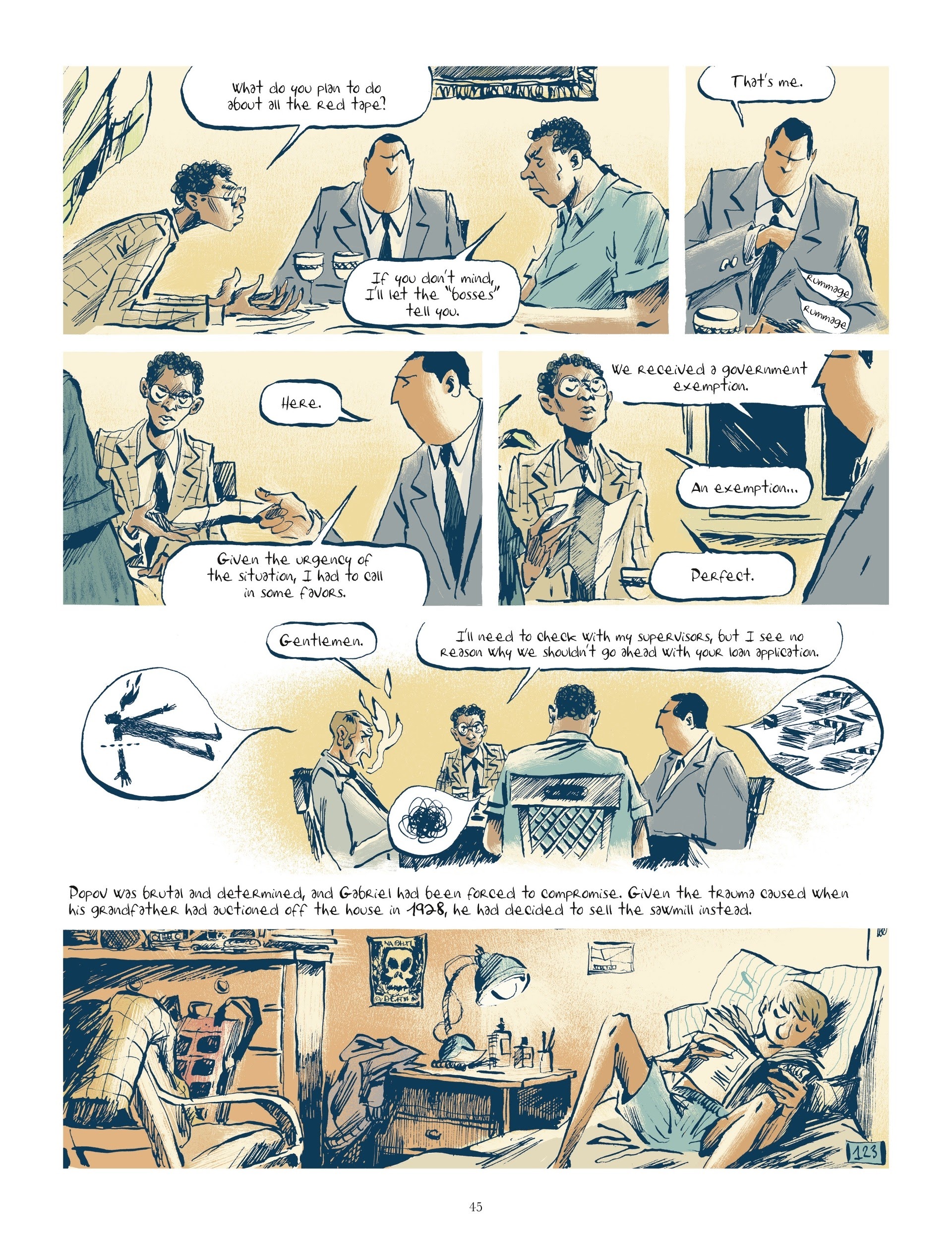 Read online Malaterre comic -  Issue # TPB 2 - 46